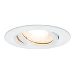 Paulmann Nova downlight IP65 round pivotable white