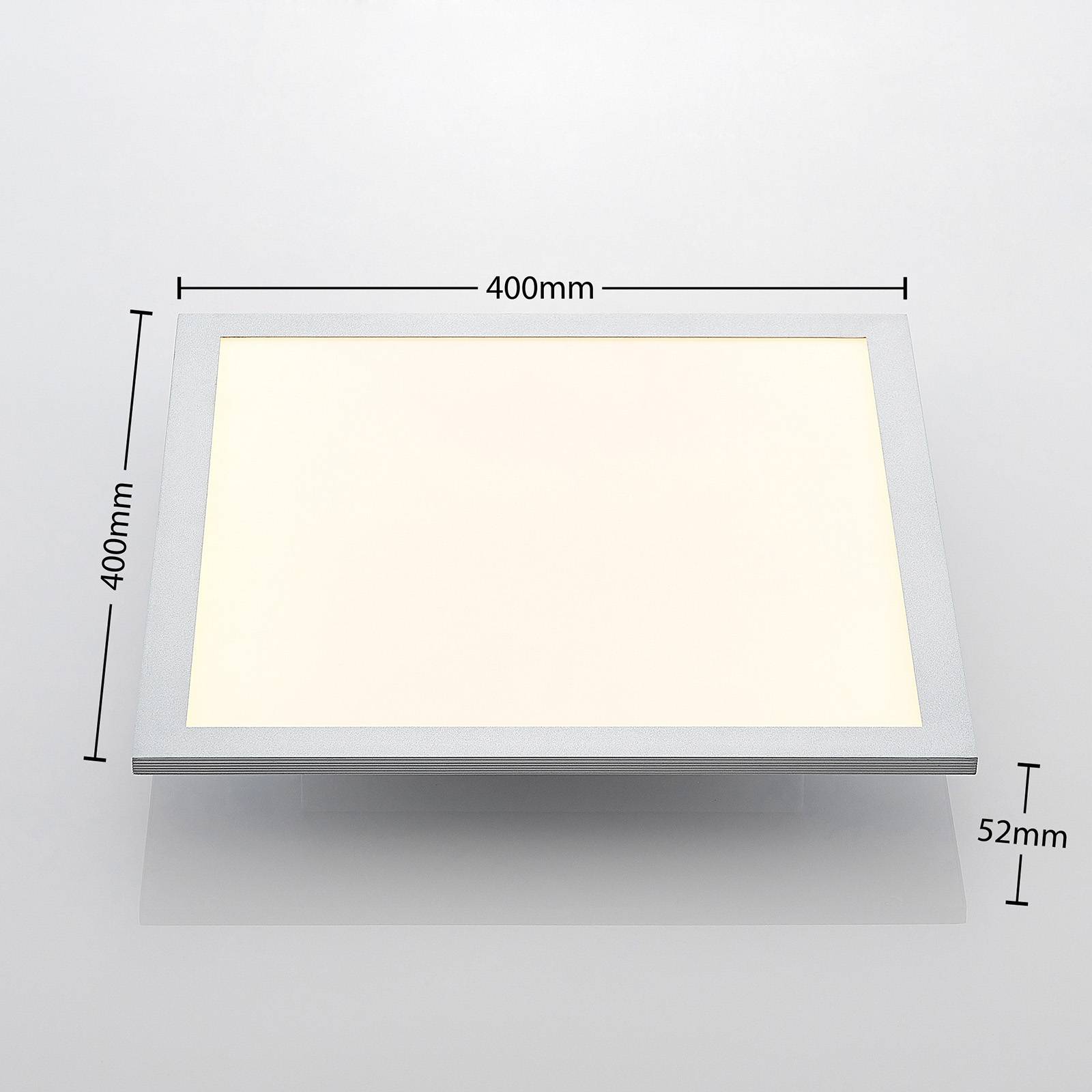 Panel sufitowy LED Lindby Smart Kjetil 40 x 40 cm Tuya RGB CCT