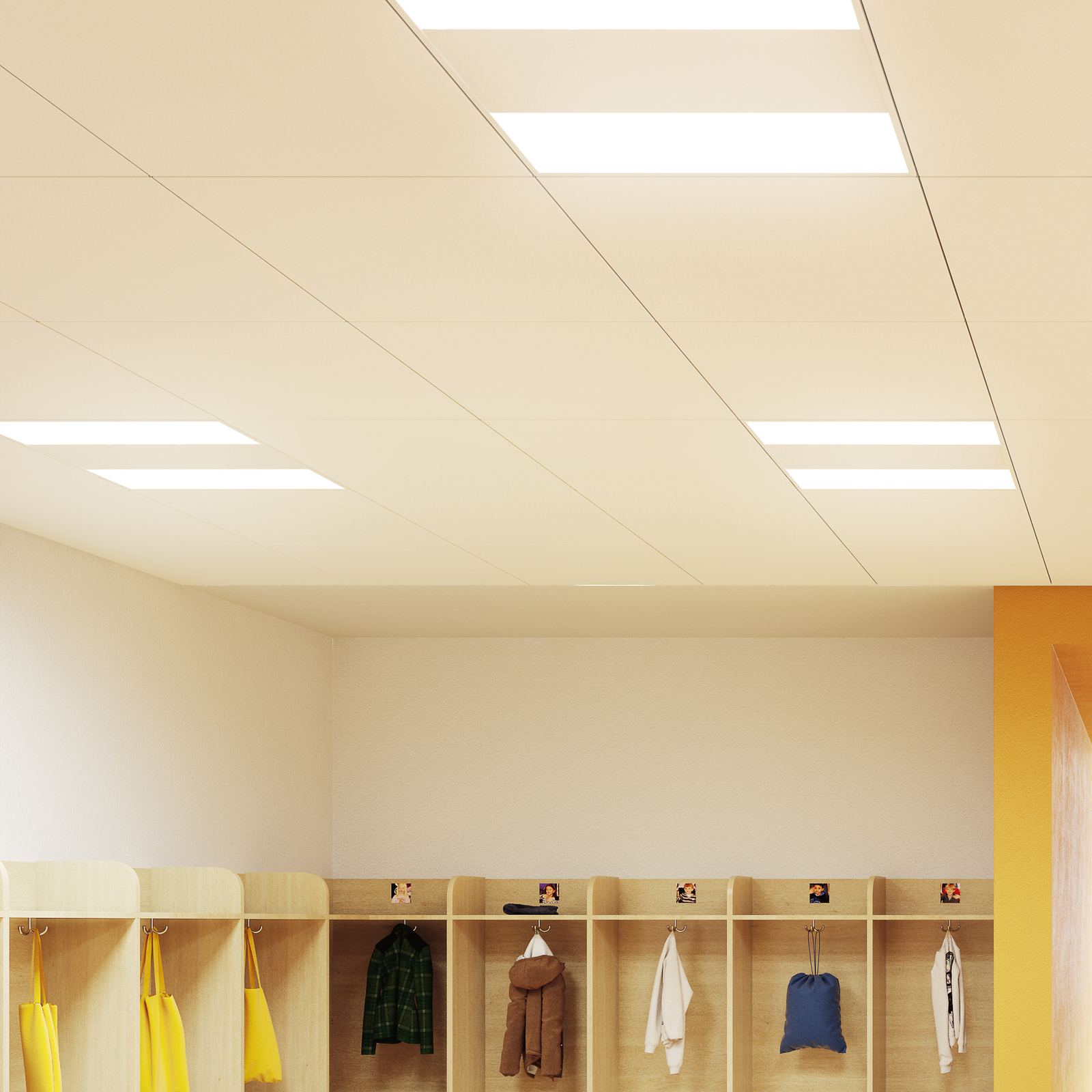 Siteco Apollon 2 LED troffer panel, Dali EB Ra90