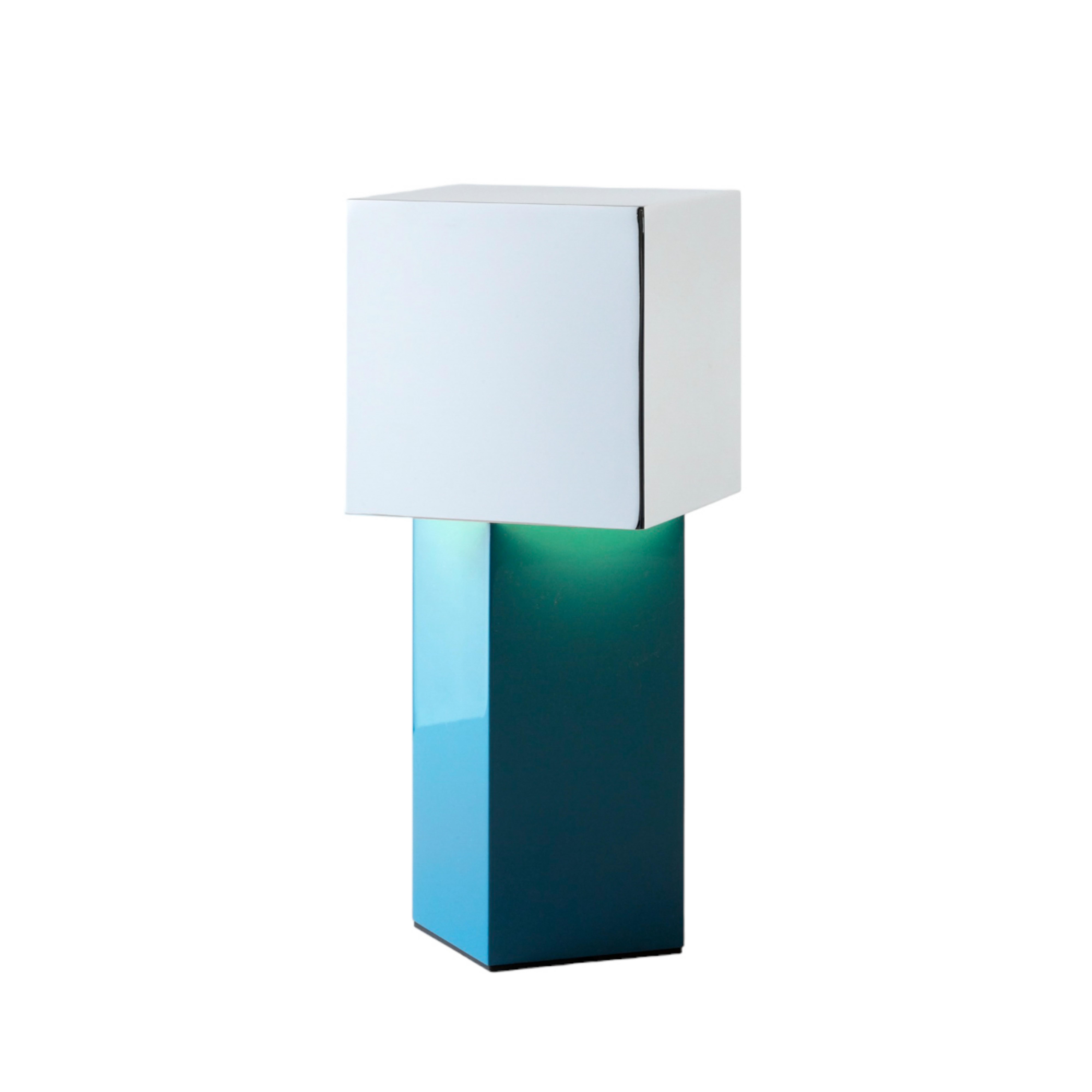Lampe à poser portable Pivot ATD7 Bleu Argent - &Tradition