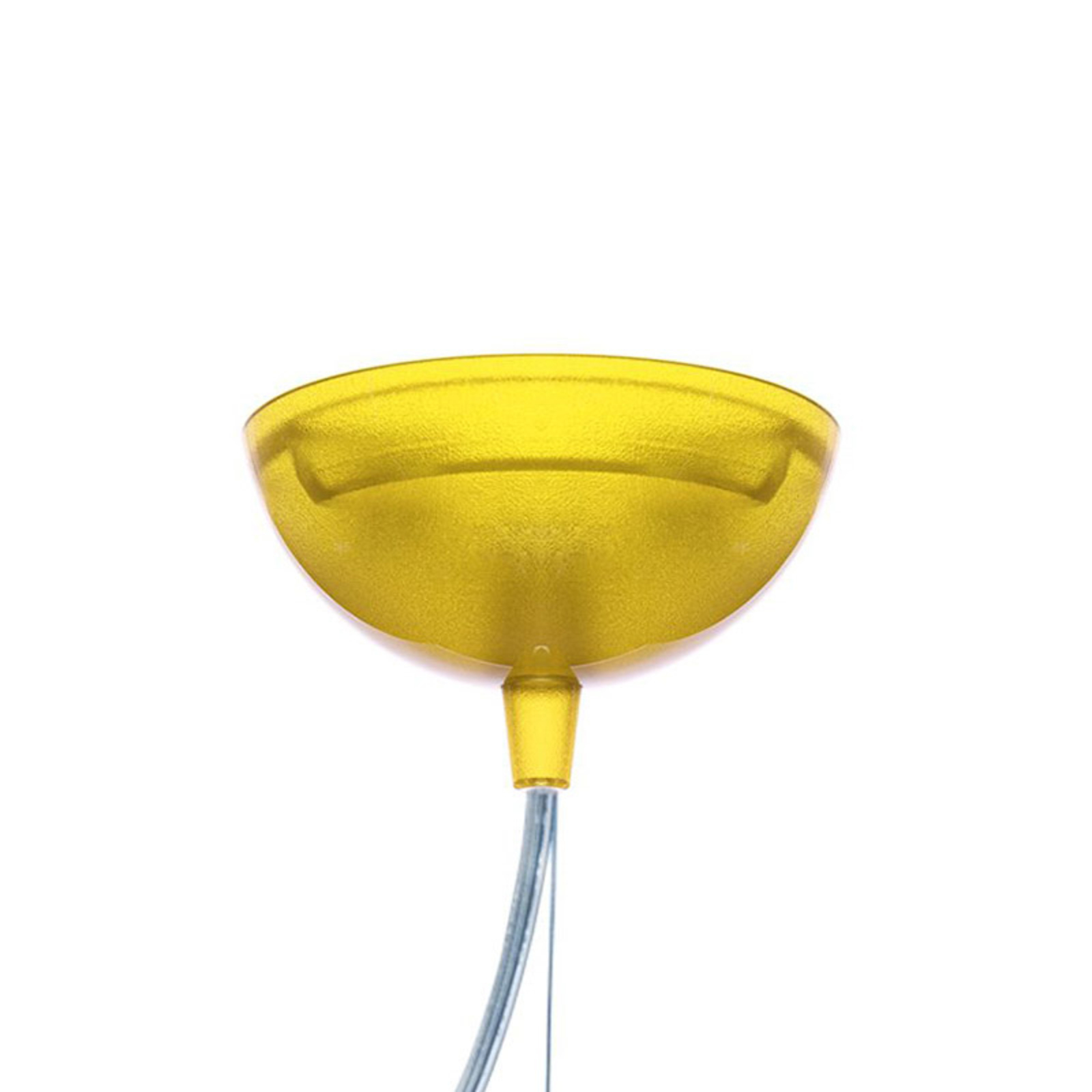 Kartell Small FL/Y LED hanging light yellow