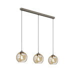 Sofian Lustră Pendul Amber/Brass - Lindby