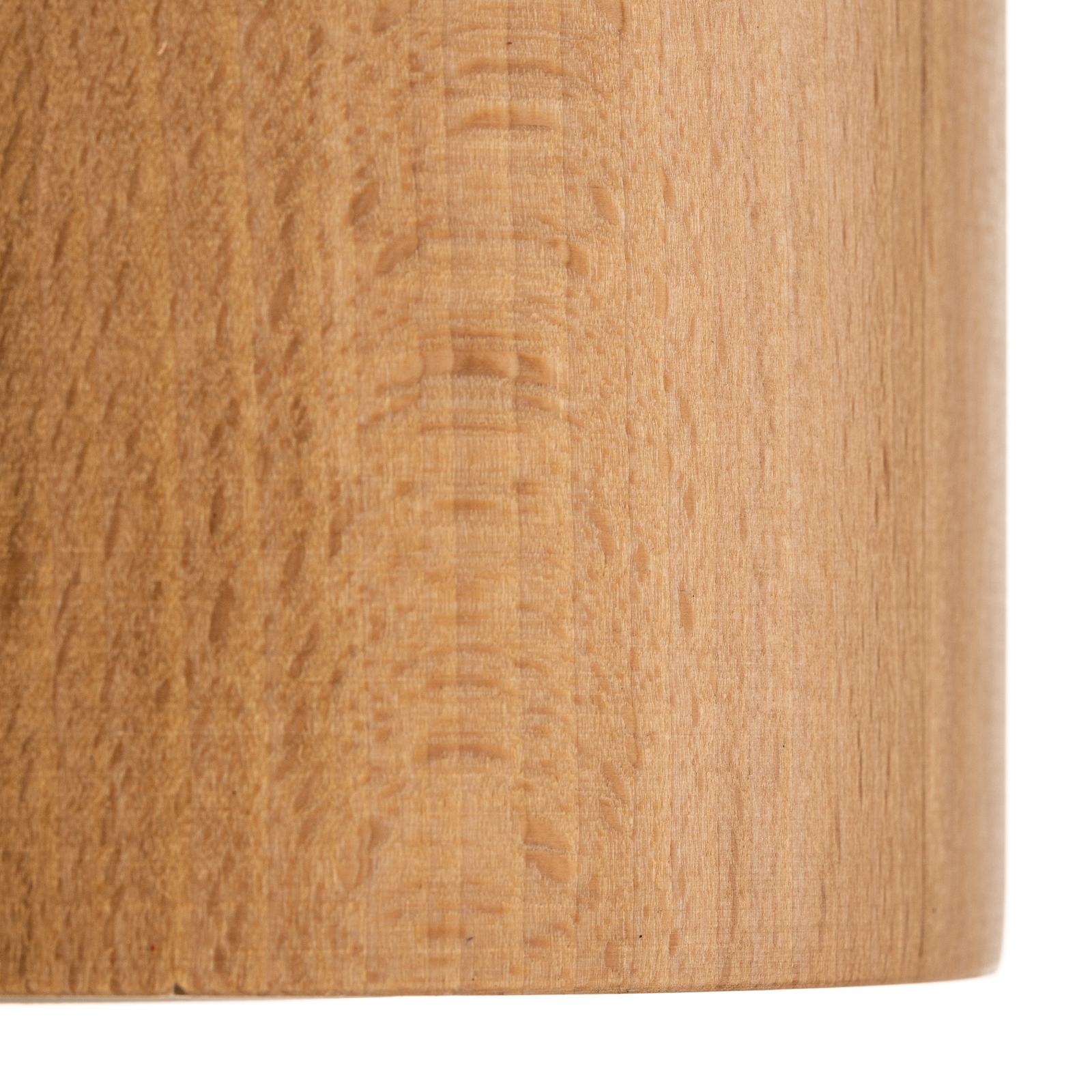 Lampa sufitowa Block okrągłe drewno, naturalna