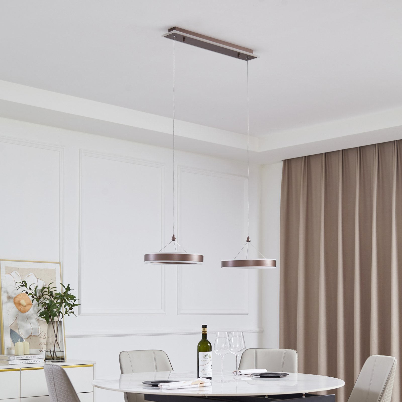 Kolo 2 LED Lampa Wisząca Iced Coffee - Lucande