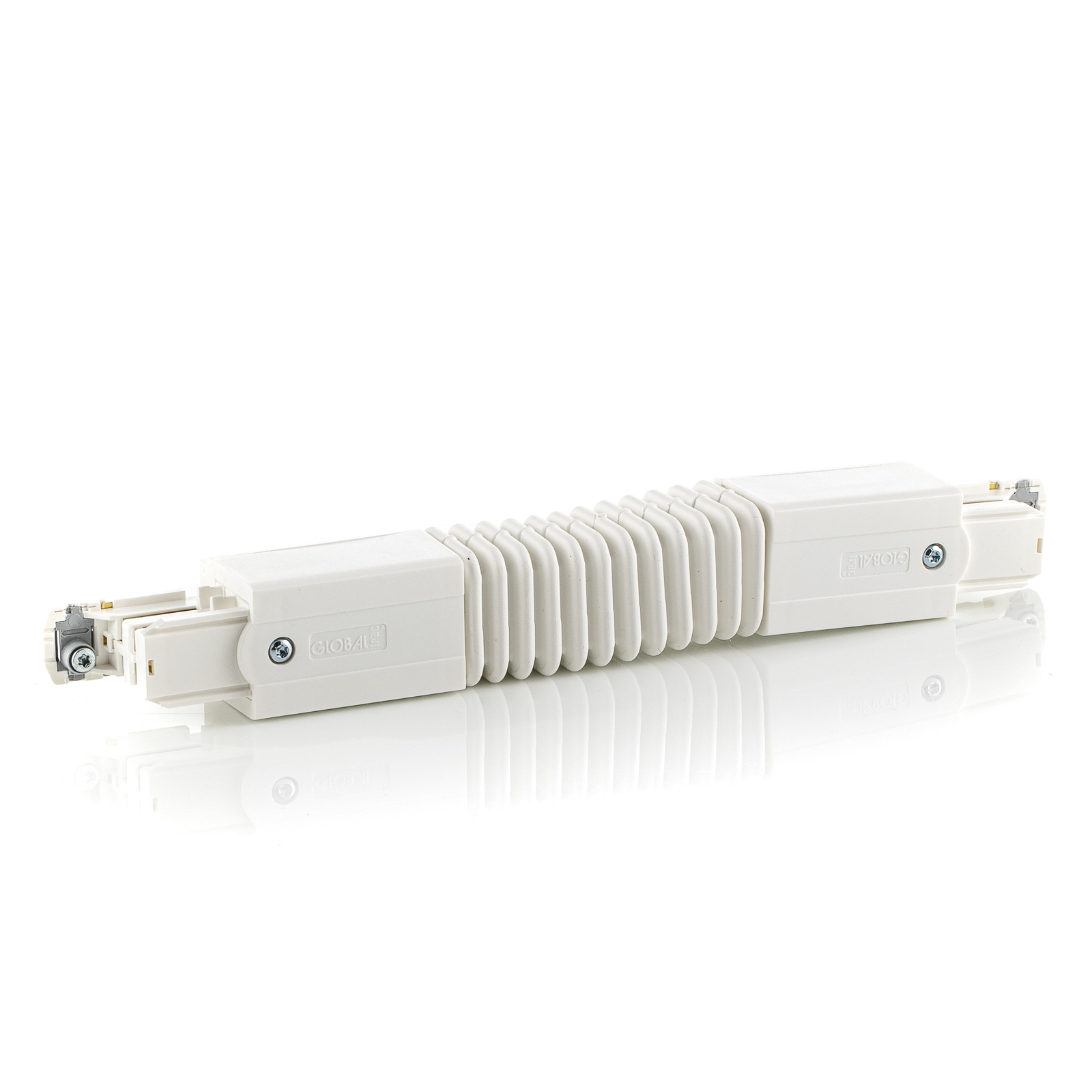 Flexible connector for Noa HV track system, white