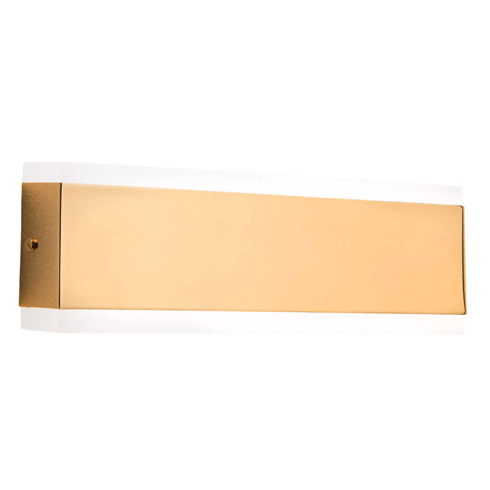 Garik - LED-Wandlampe mit goldenem Korpus