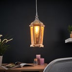 Wooden Margrit hanging light