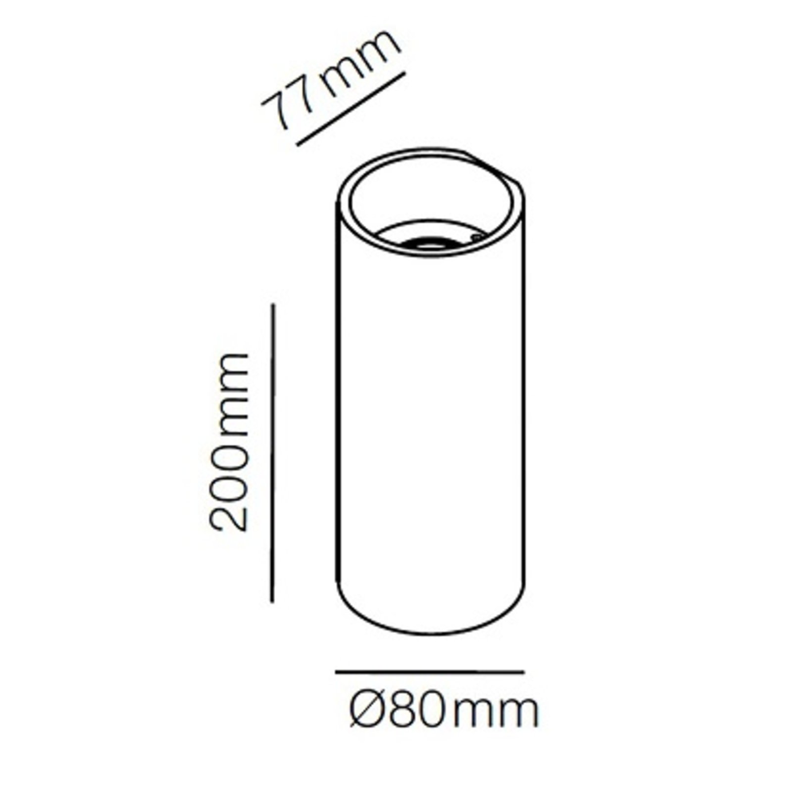 Zero W2 LED Aplică de Perete 3000K Alb - LIGHT-POINT