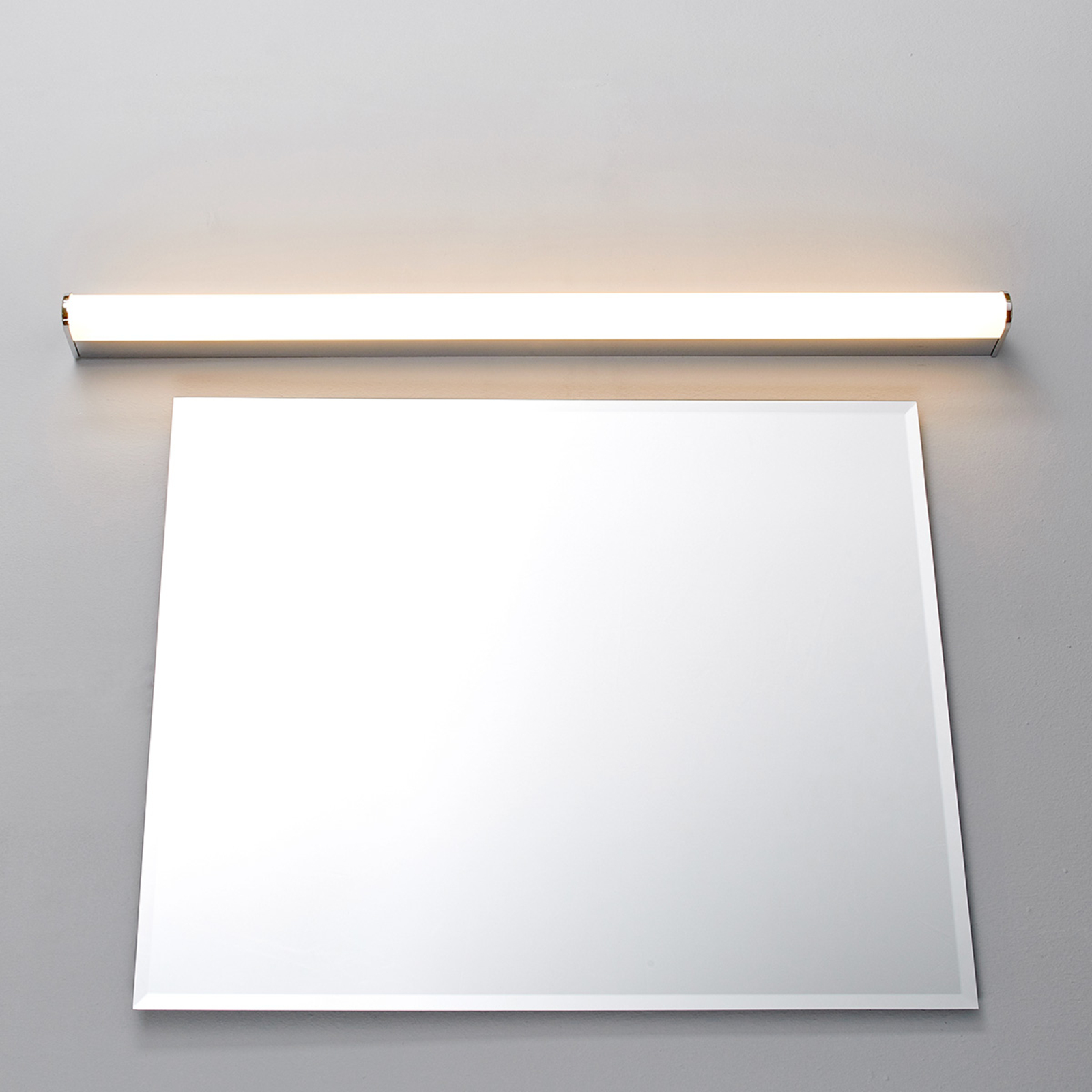 LED koupelnové světlo Philippa půlkruh 88 cm