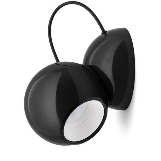 Applique murale LED Gravitino, noire, orientable - Stilnovo