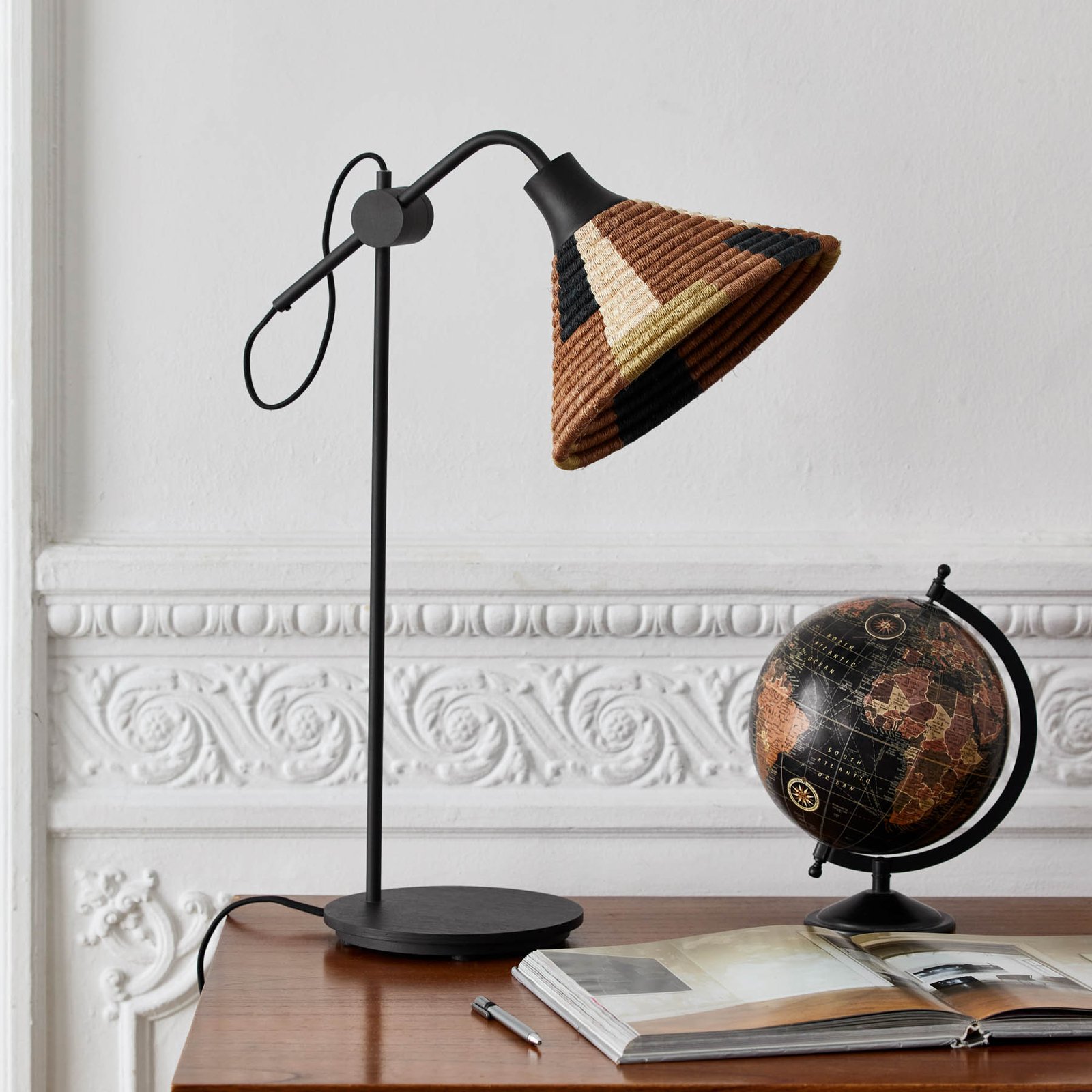Forestier Parrot table lamp, brown