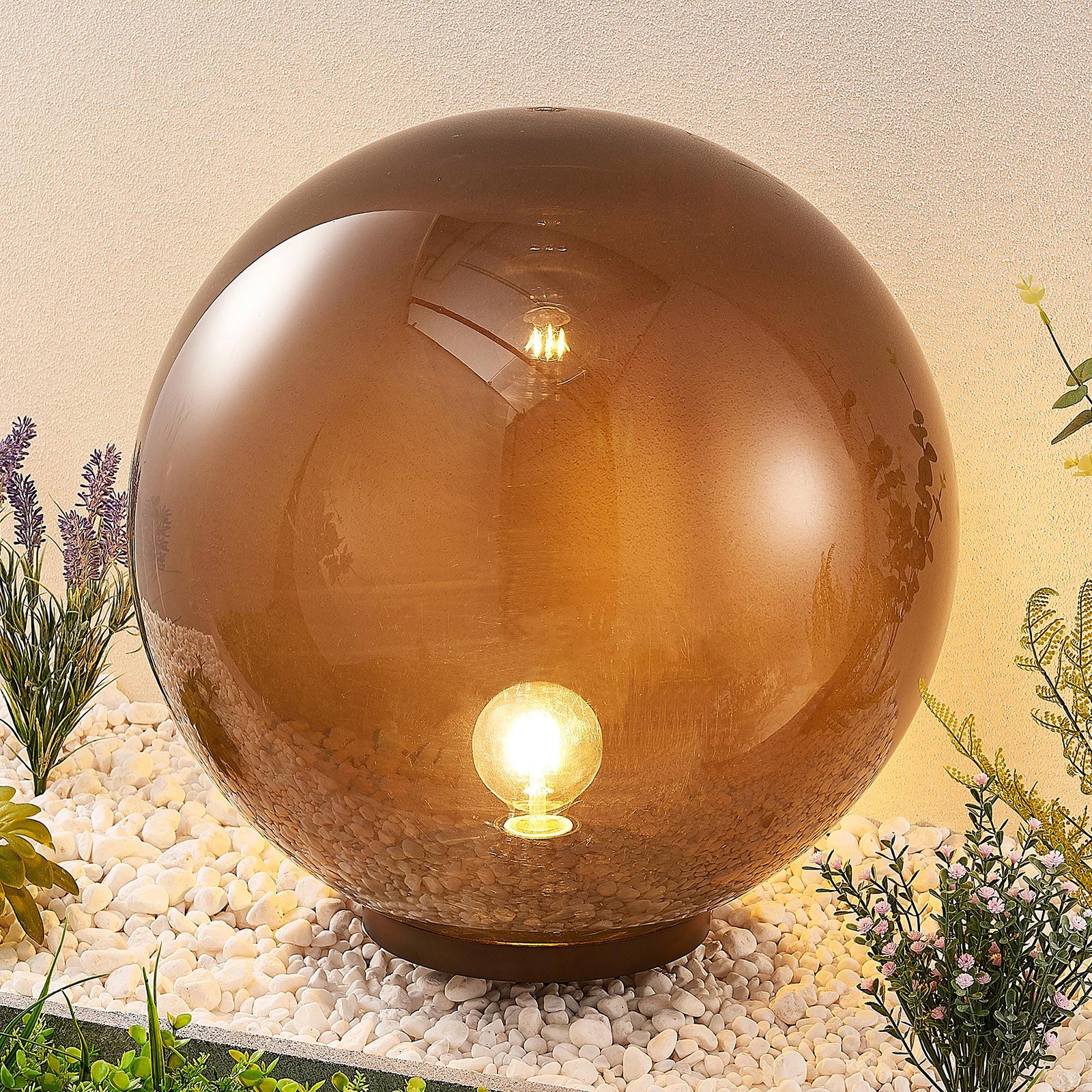 Lindby Samini deco gömblámpa, Ø 50 cm