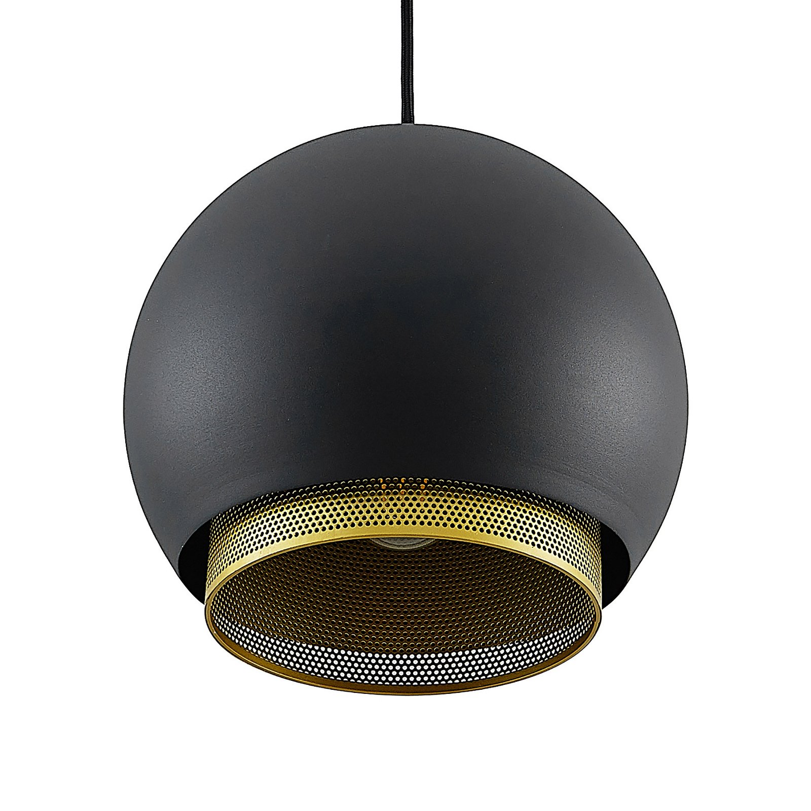 Sivaniel Pendel Ø25 Black/Gold - Lucande Sivaniel Pendel Ø25 Black/Gold - Lucande