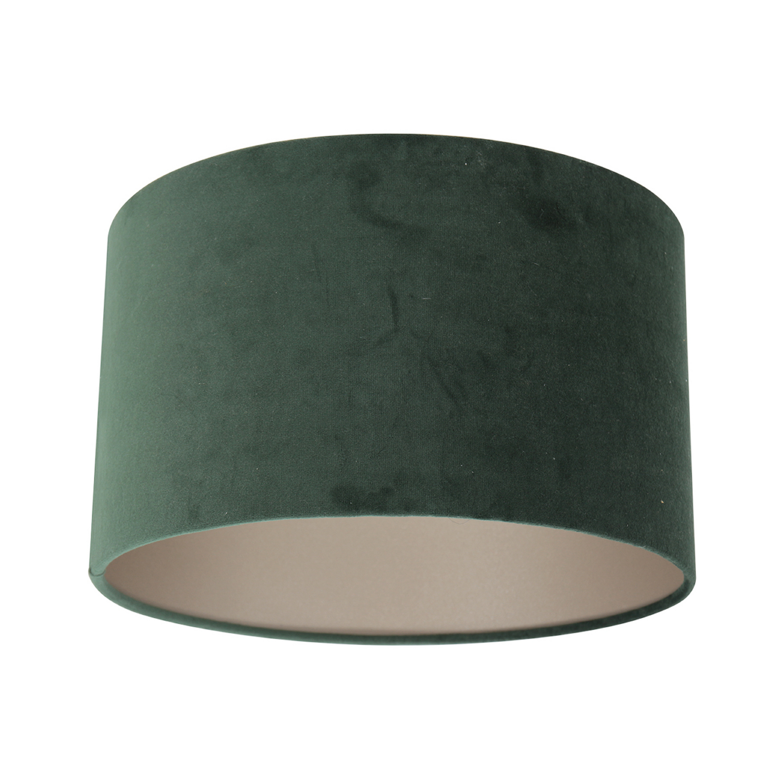 Tafellamp Stang 3862ZW, zwart/groen velours, H. 55 cm