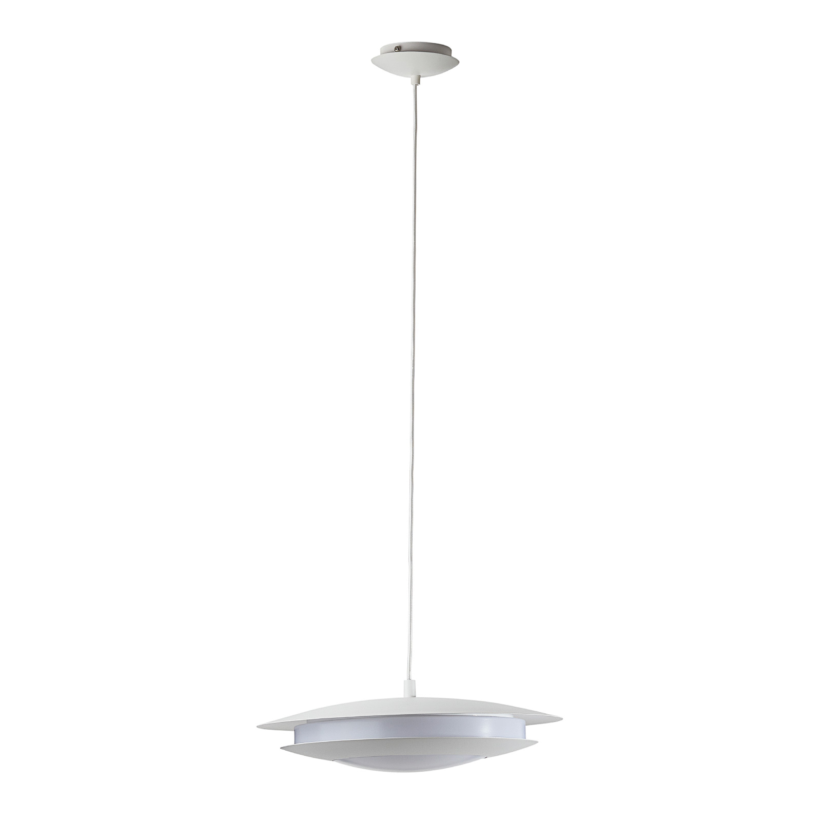 EGLO connect Moneva-C LED-Hängelampe weiß Ø 40,5