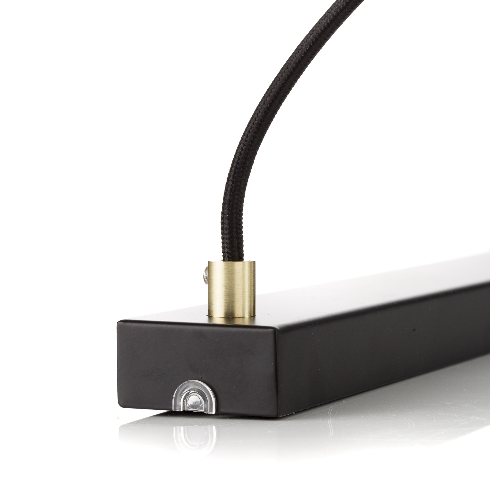Larry 3 Pendant Black/Brushed Brass - Markslöjd