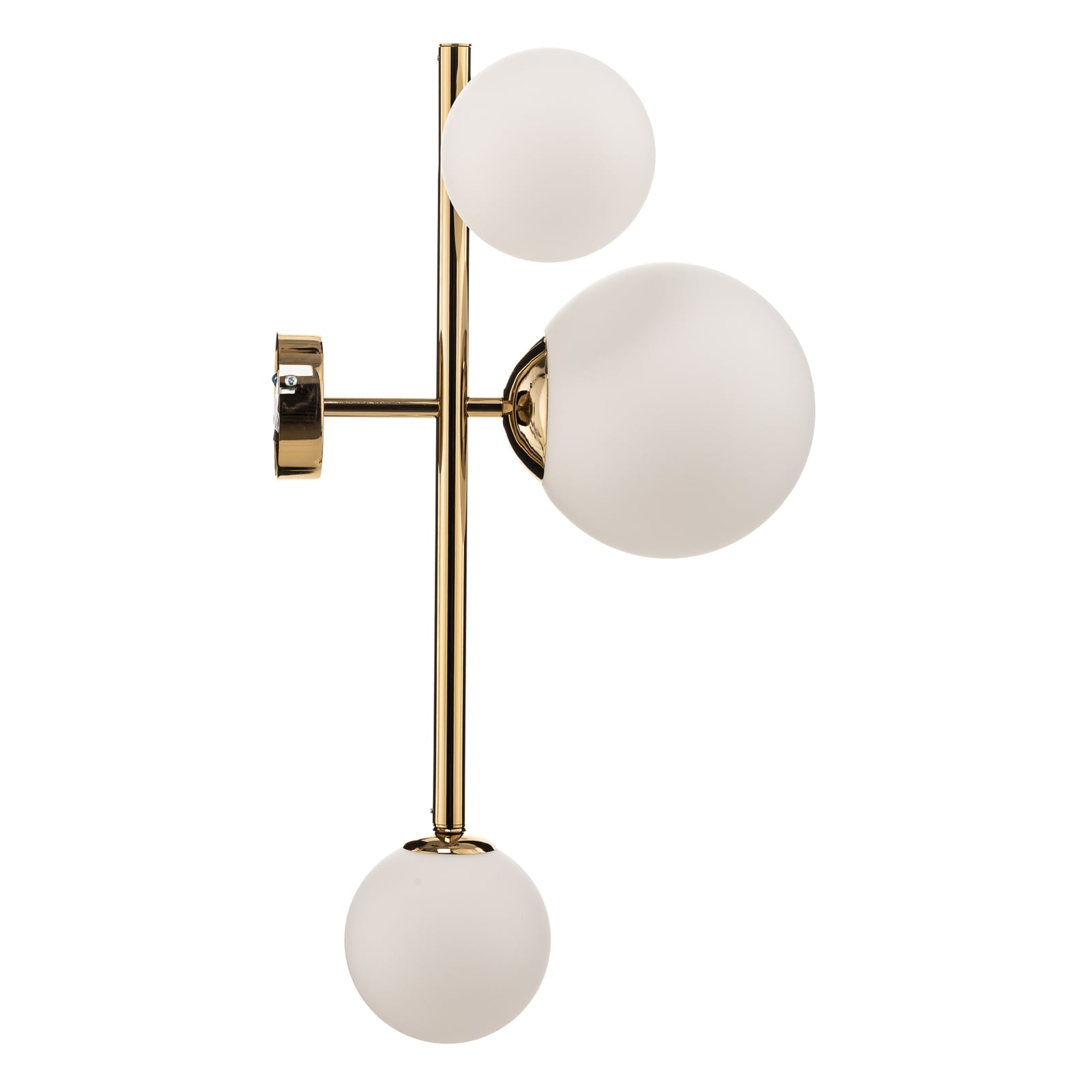 Dione Wandleuchte, goldfarben, 3-flammig - ALDEX