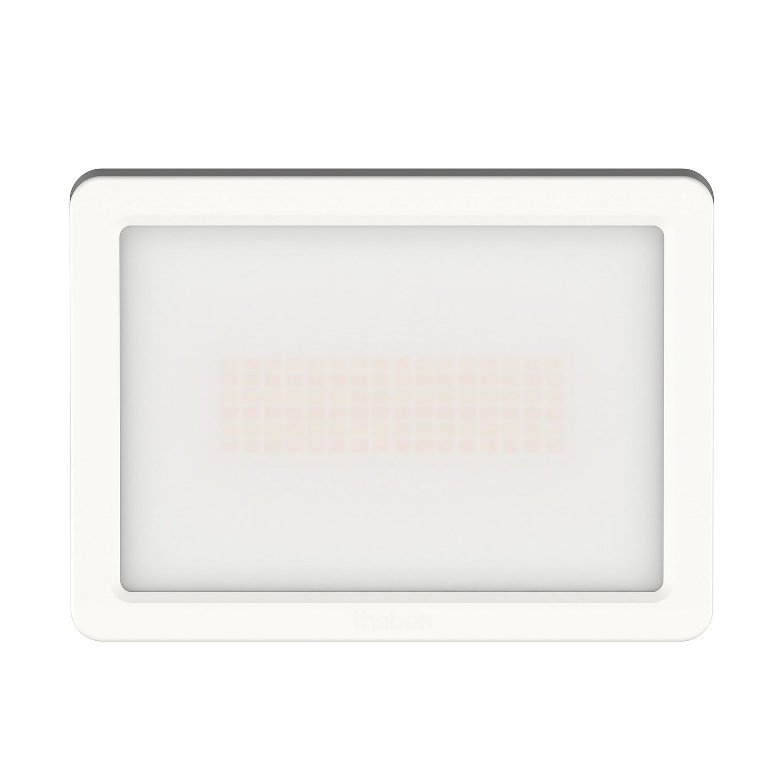 Theben LED vonkajší stenový reflektor theLeda B20 dual, biely, IP65