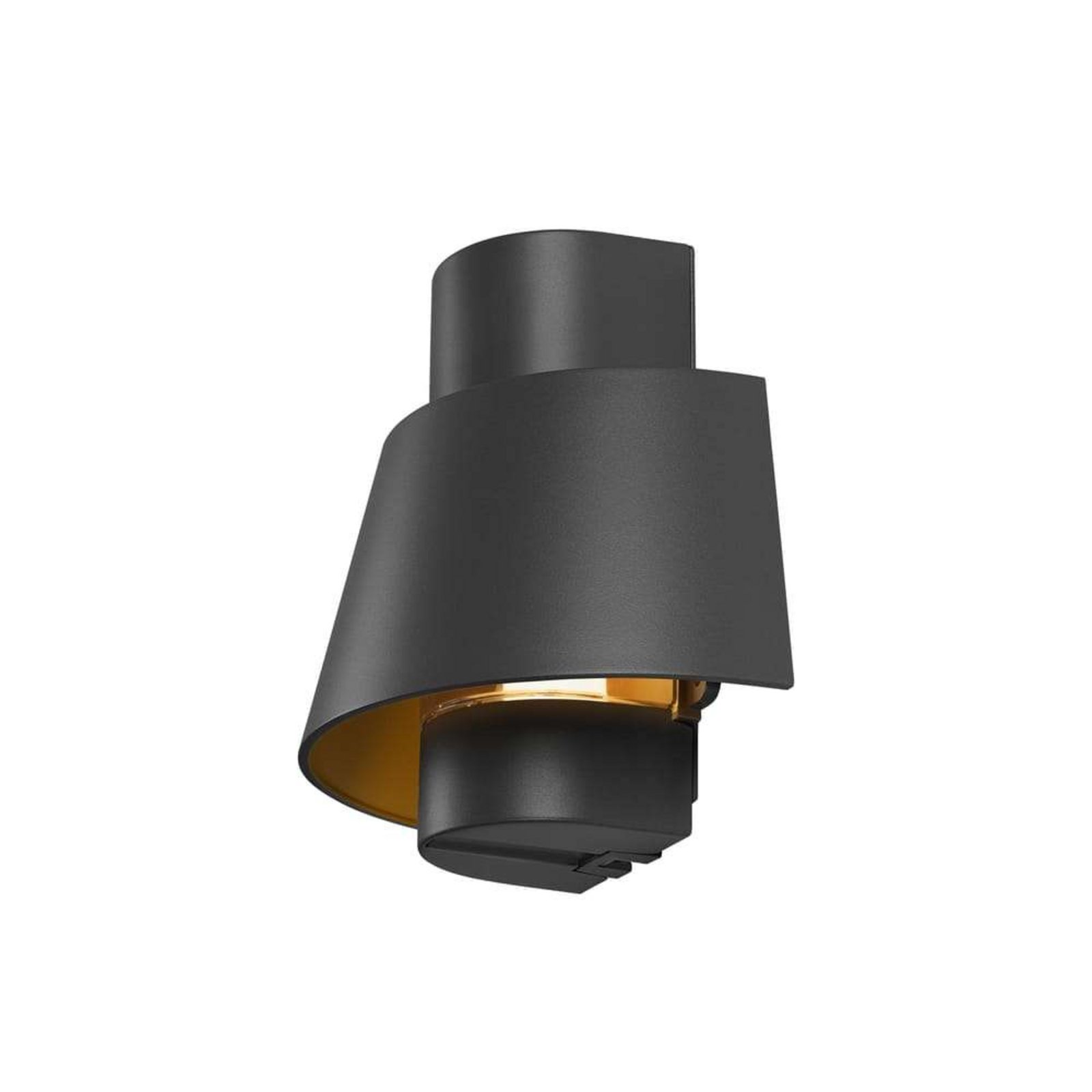 Photoni Exterior Aplică de Perete Conical Black - SLV