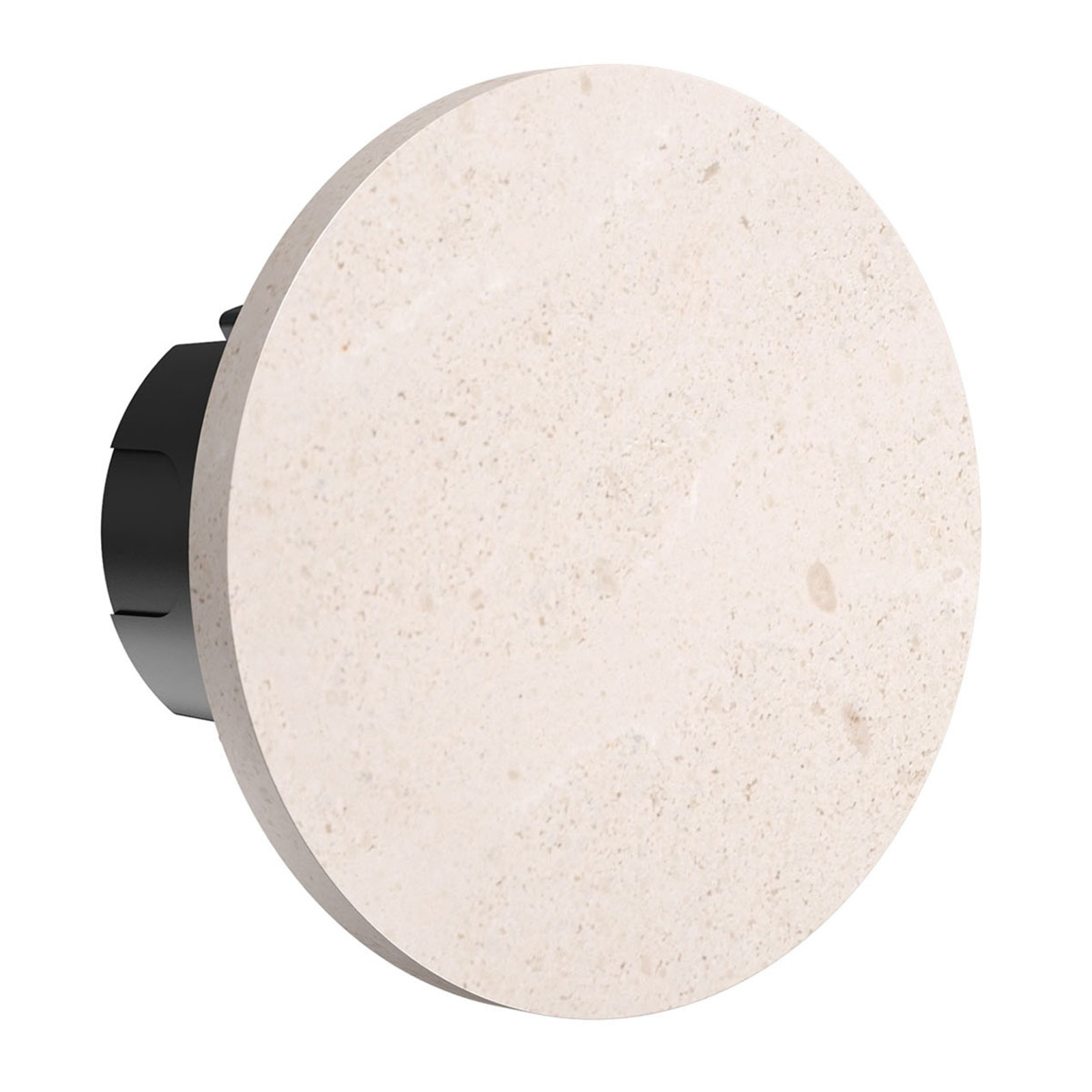 Flos Camouflage 140 LED rec. wall lamp IP65, stone cr., aluminium, 8 W, energy efficiency: A+