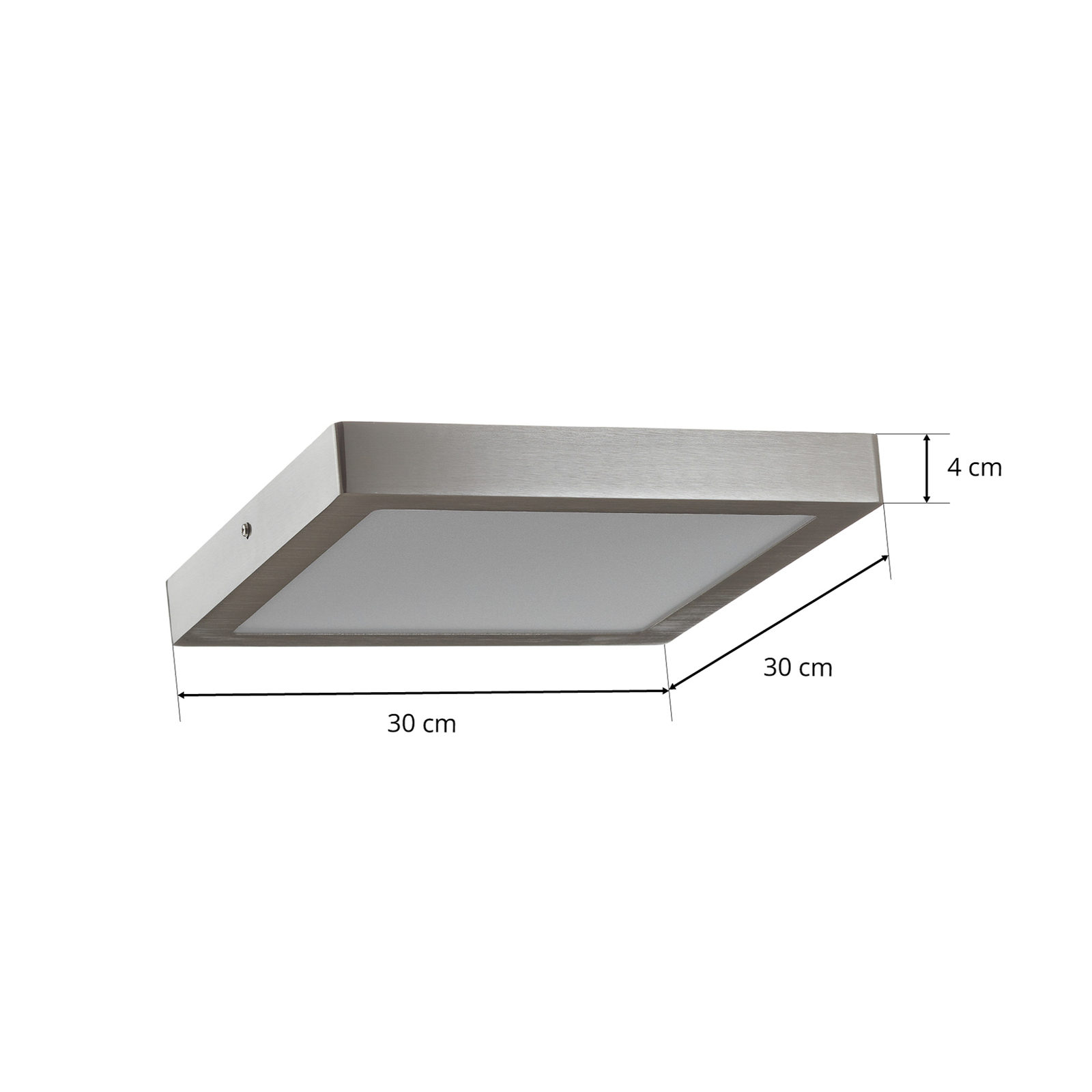 EGLO connect Fueva-C ceiling light 30 cm nickel