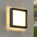 Prios Epava LED vonkajšie nástenné svietidlo, štvorcové