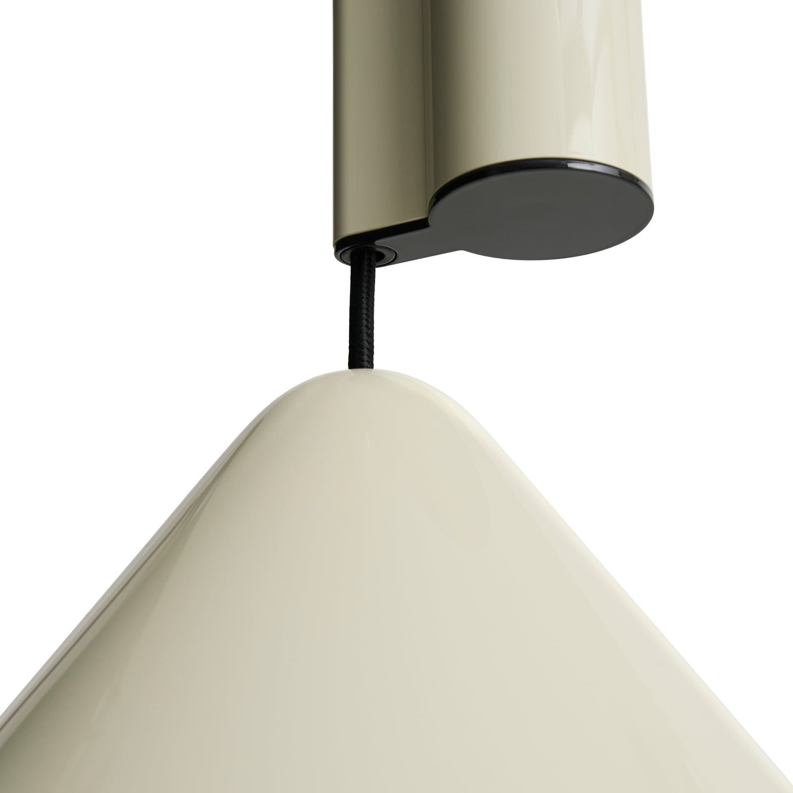 Suspension Compass de HAY, blanche, Ø 43 cm, hauteur réglable