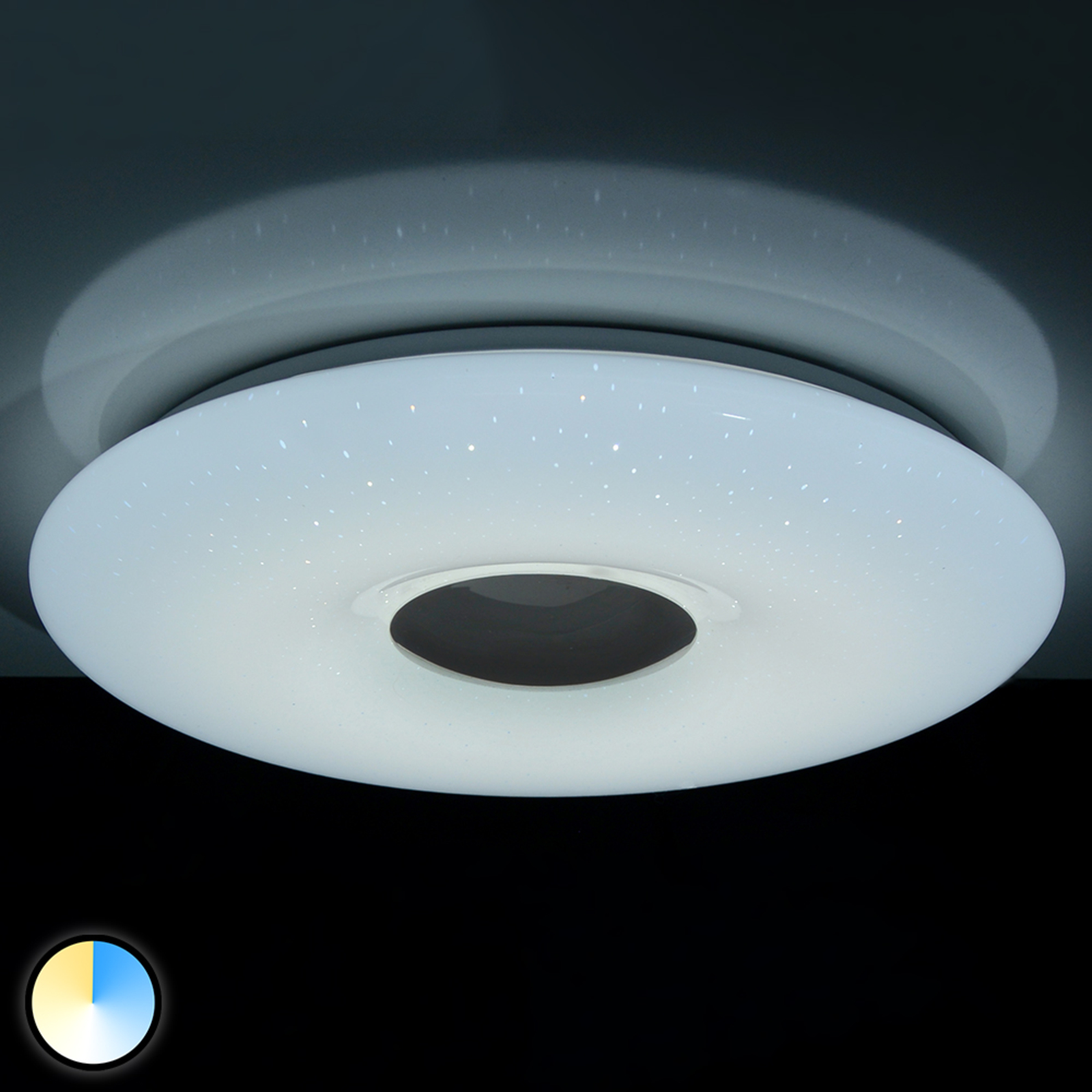 klauw Vergelijkbaar afbetalen Verona - Led plafondlamp met afstandsbediening | Lampen24.be