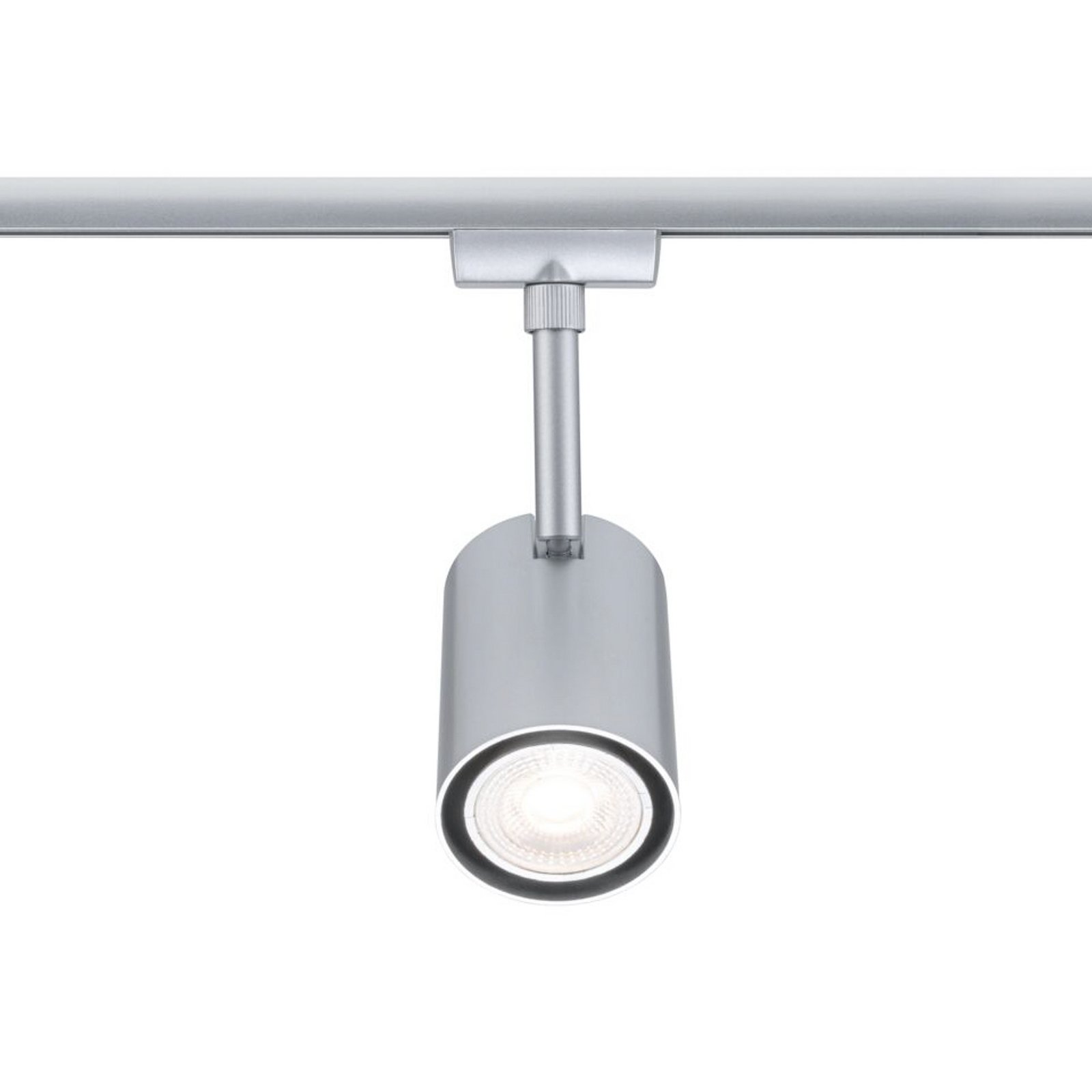 Paulmann URail track spotlight Luxe, matt chrome, GU10