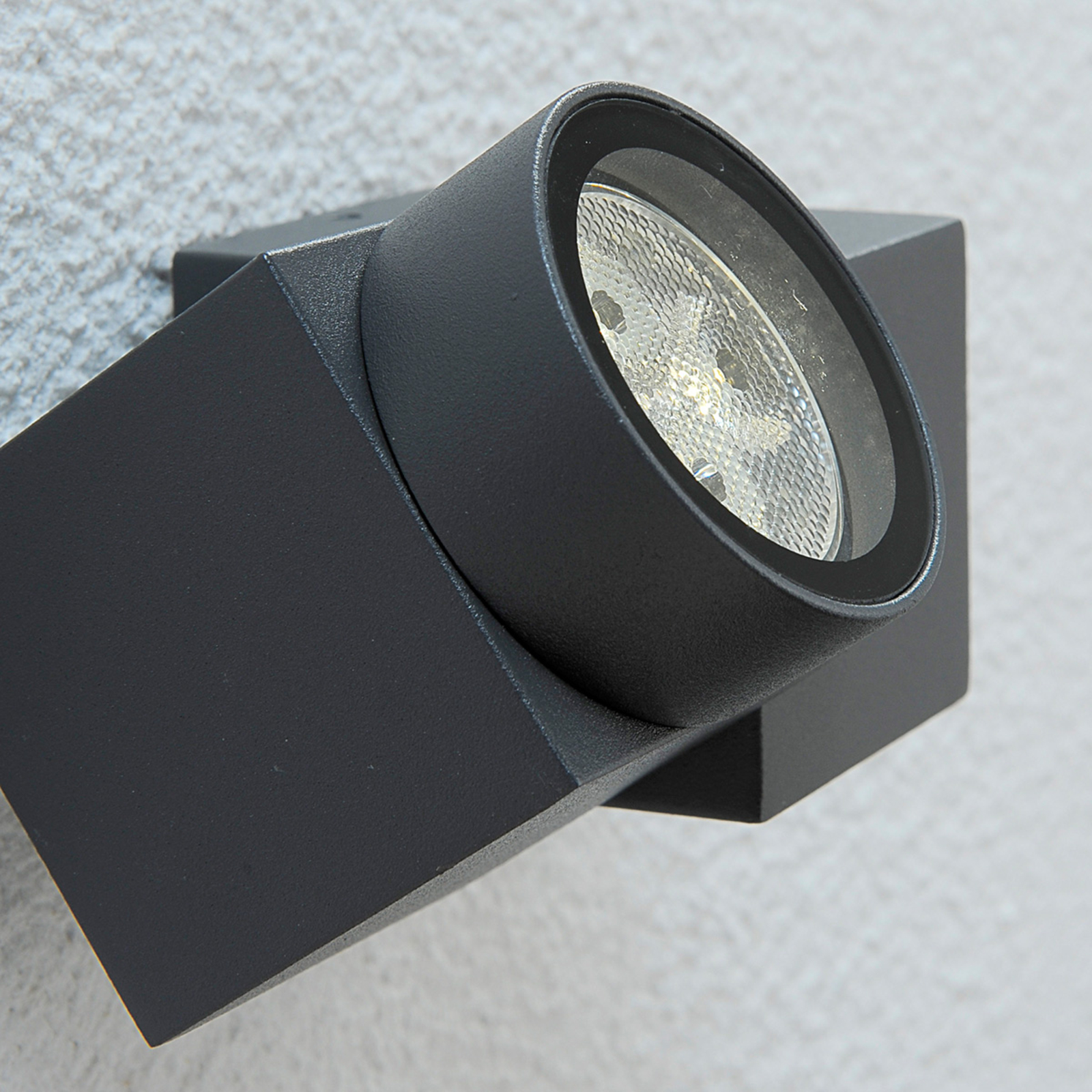 Lorelle LED Aplica de Exterior Graphite - Lucande Lorelle LED Aplica de Exterior Graphite - Lucande