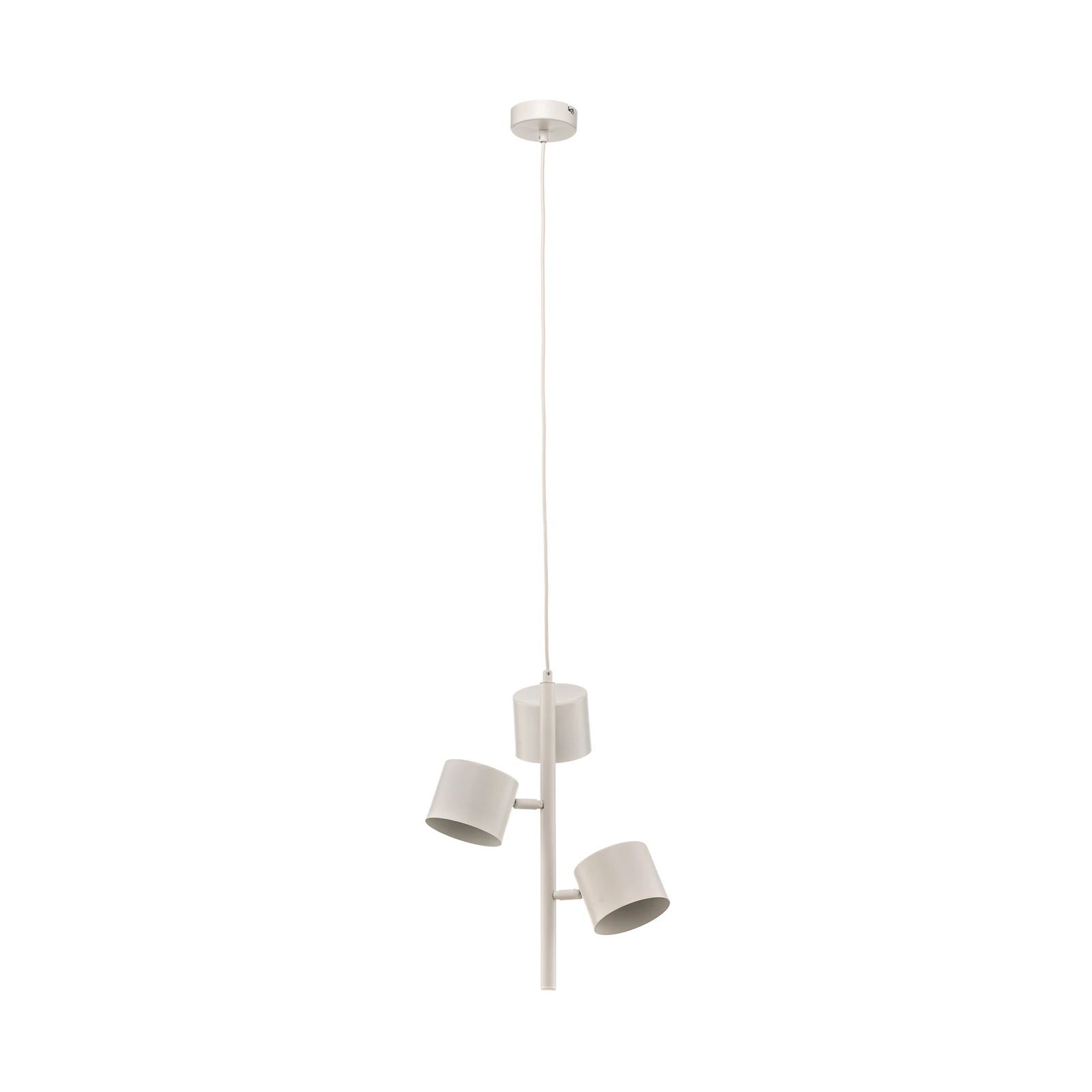 Suspension 1046E, à 3 lampes, blanc
