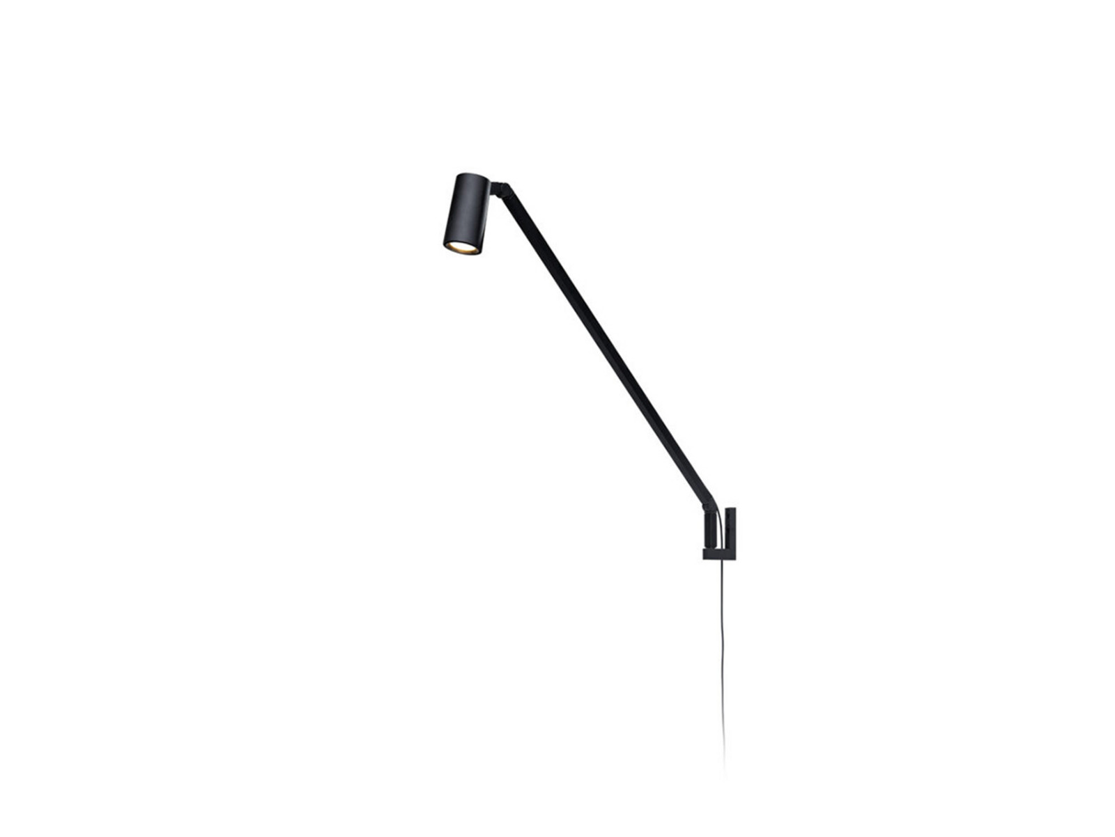 Untitled Mini Spot Væglampe 2700K Black Nemo Lighting - Stue - Aluminium