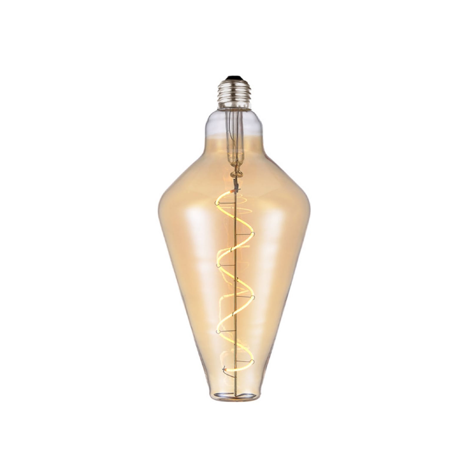 Colors Cone LED-pære, E27, ravfarvet, 2.000 K, 2 W – Halo Design