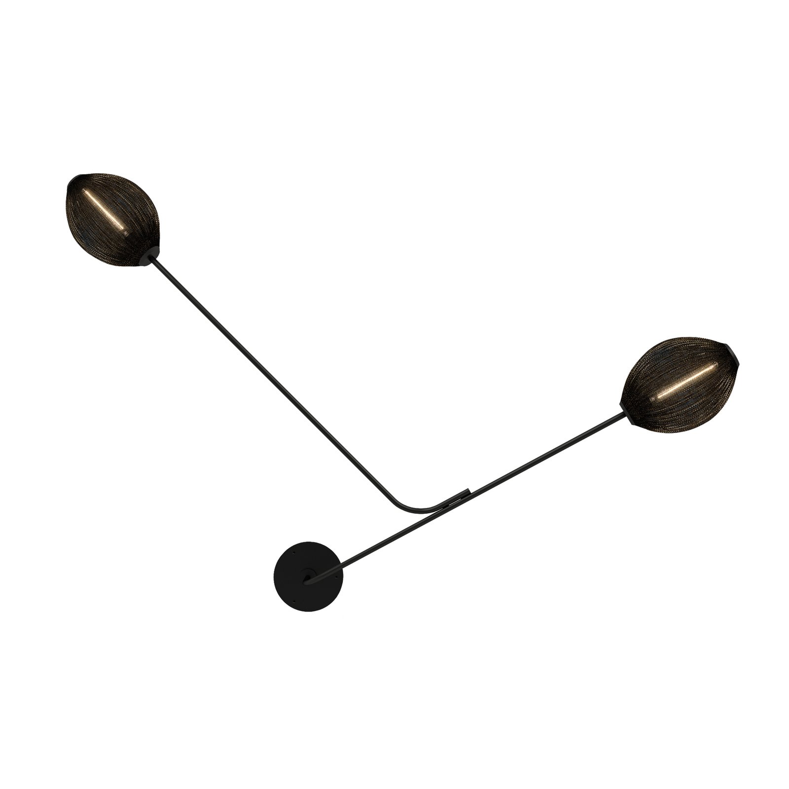Satellite Wall Lamp Soft Black - GUBI