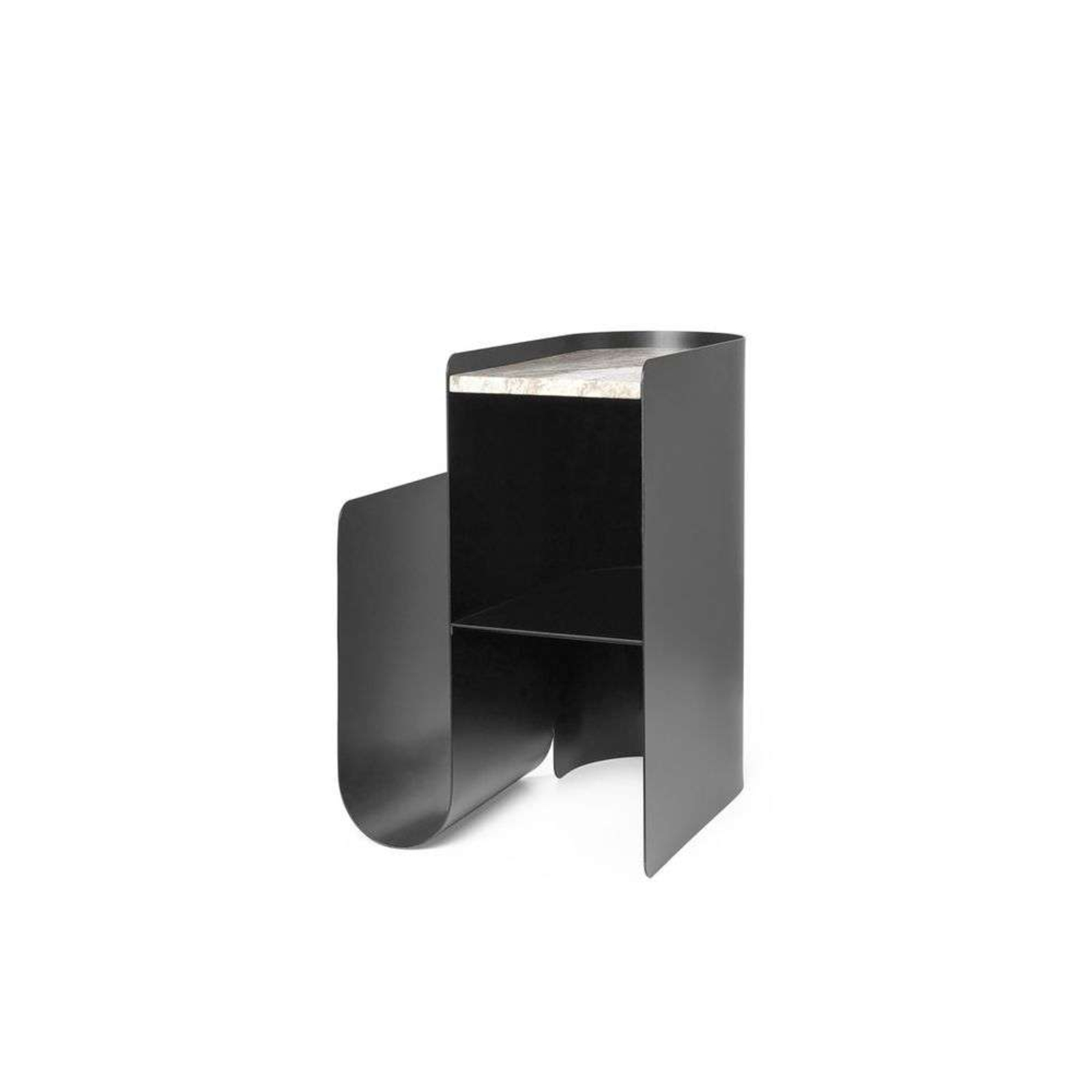 Vault Side Table Black - ferm LIVING