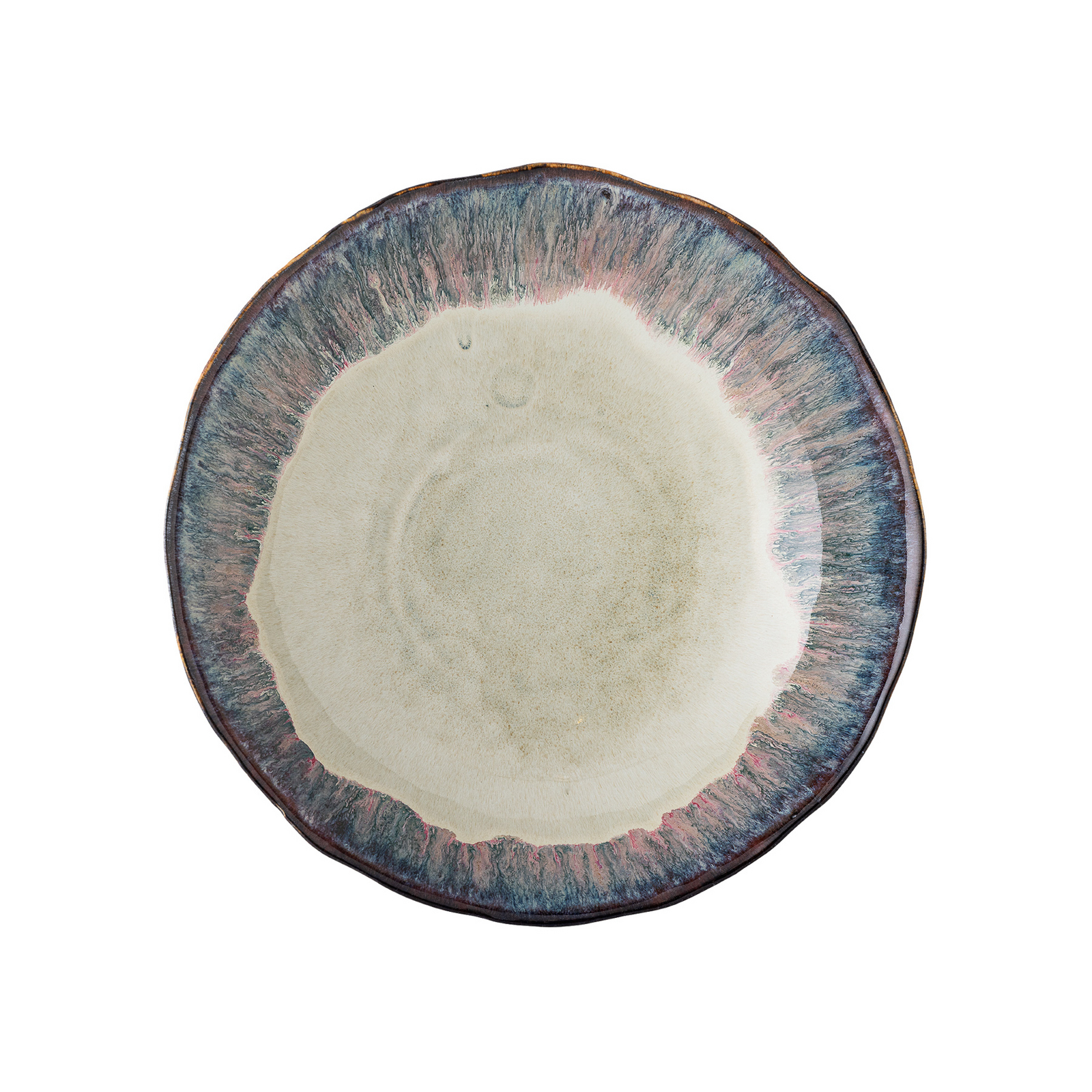 Bol Imogen, bleu/gris, hauteur 8 cm, céramique - Bloomingville