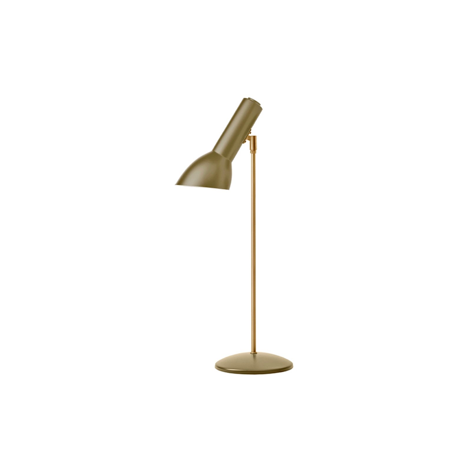 Oblique Candeeiro de Mesa Olive Green/Brass - CPH Lighting