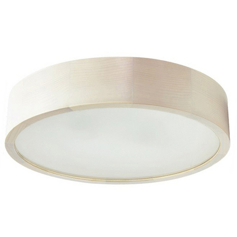 LED-taklampe Cleo, Ø 28 cm, hvit