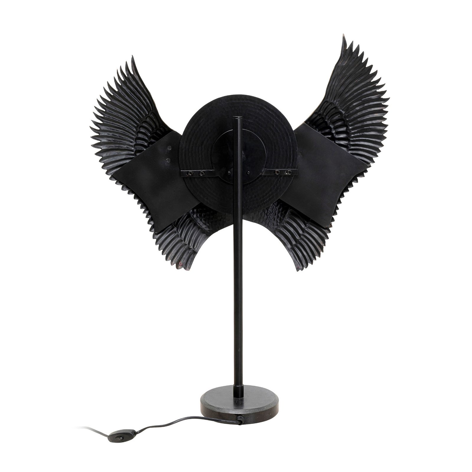 Kare Candeeiro de mesa com asas de pássaro, banhado a latão
