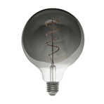 LED-glaslamp E27 3,8W, G125, 1800K, rook