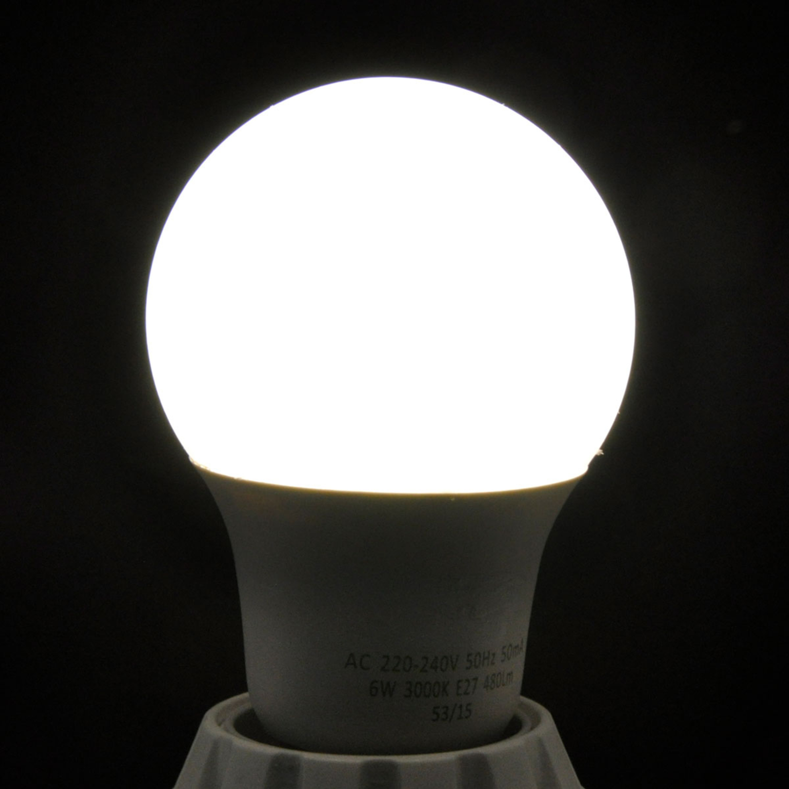 LED izzó, E27, 10 W, meleg fehér, 800 lumen, easydim