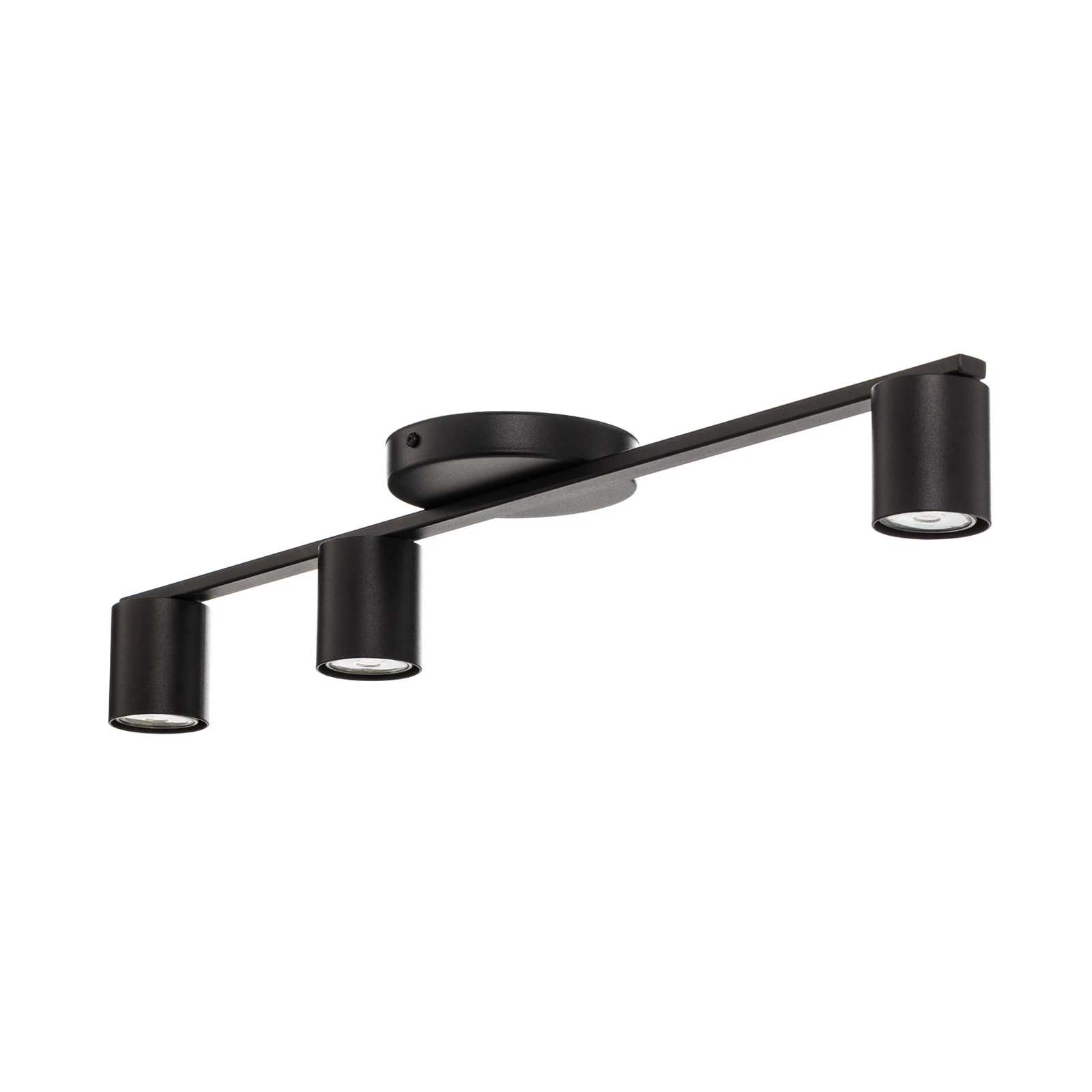 Refletor de teto Sky, 3 lâmpadas, preto