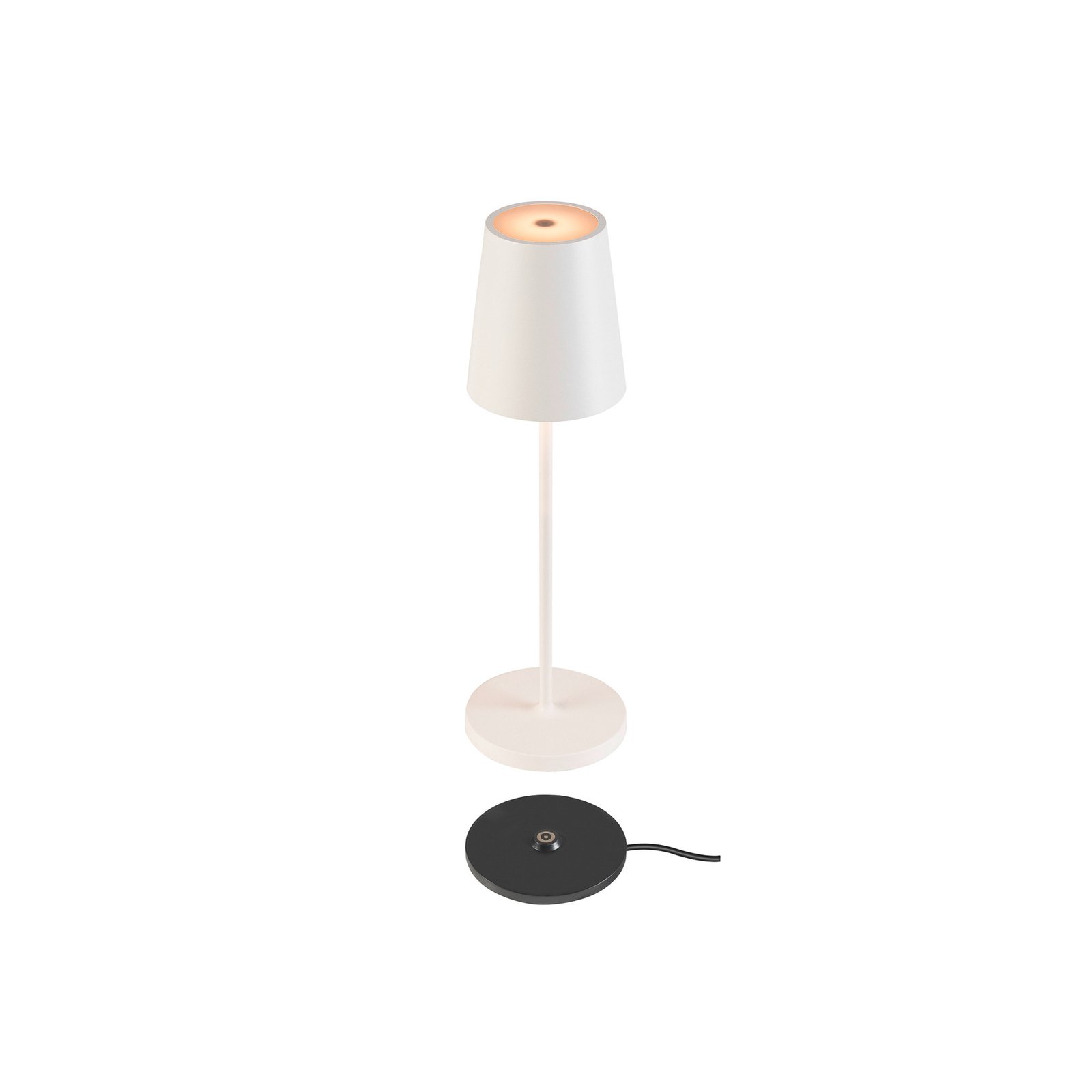 Vinolina Two Portable Bordlampe 3-step IP65 White - SLV