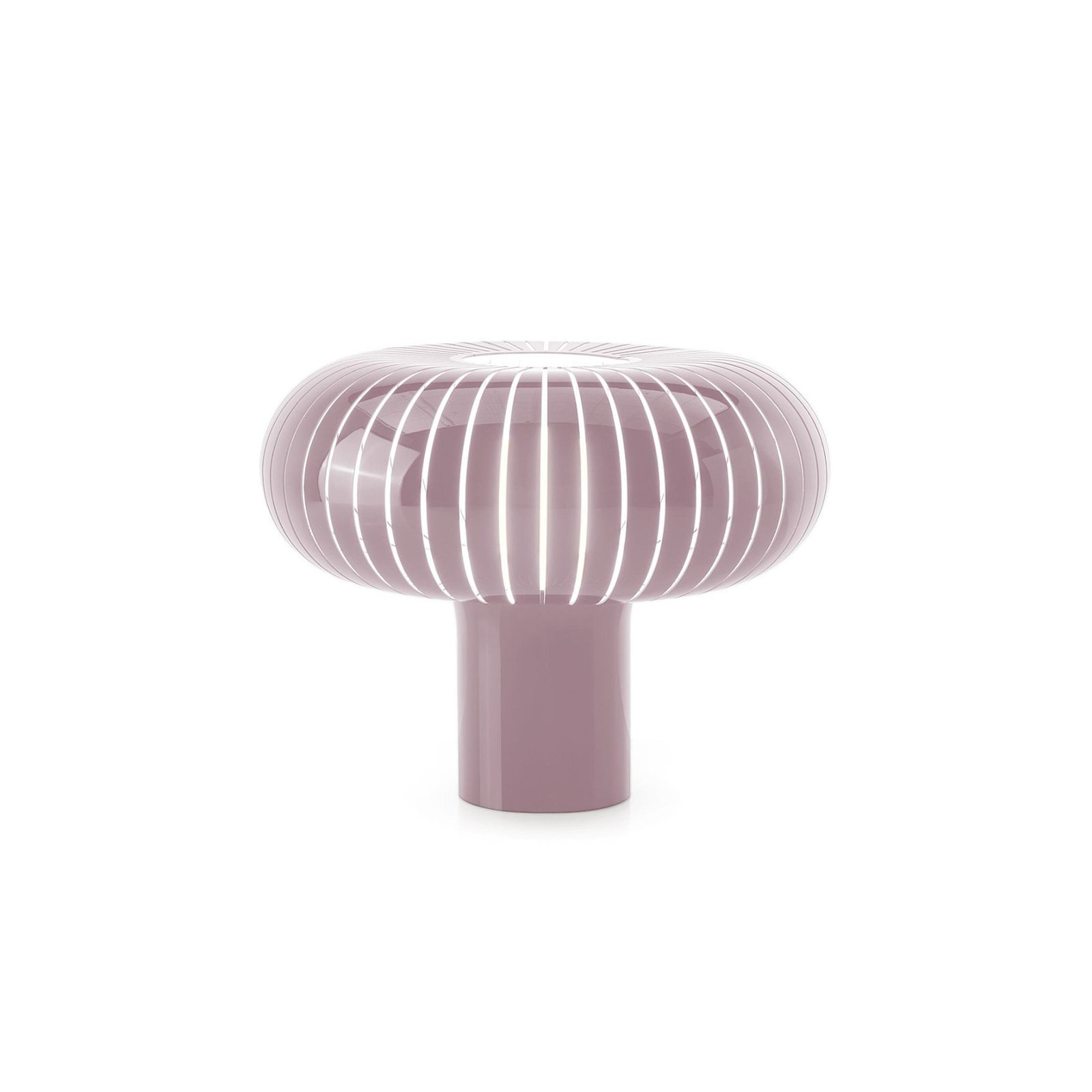 Kartell table lamp Teresa Special Edition, mauve, Ø50cm