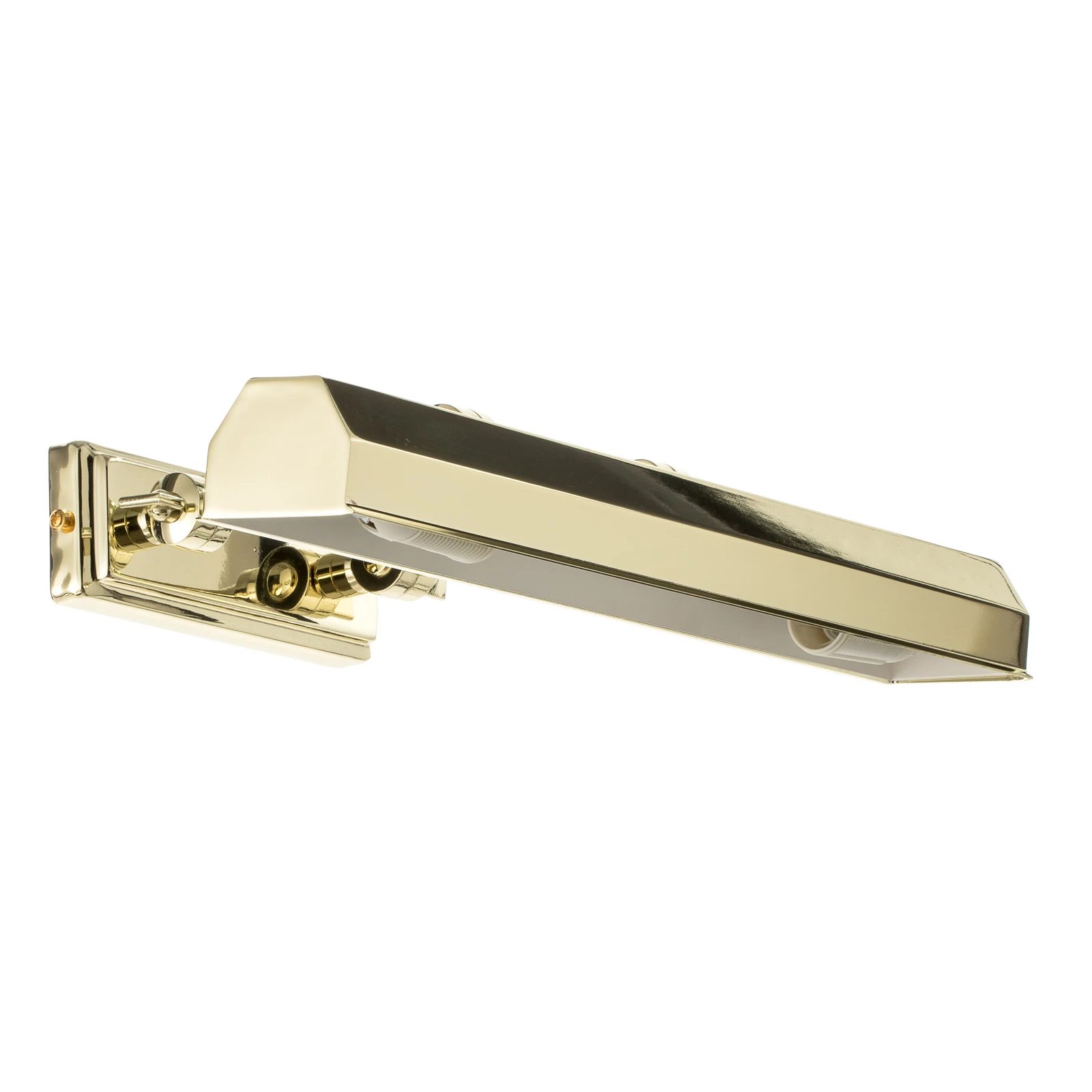 Bilderleuchte Chawton, messing poliert, 40,2 cm