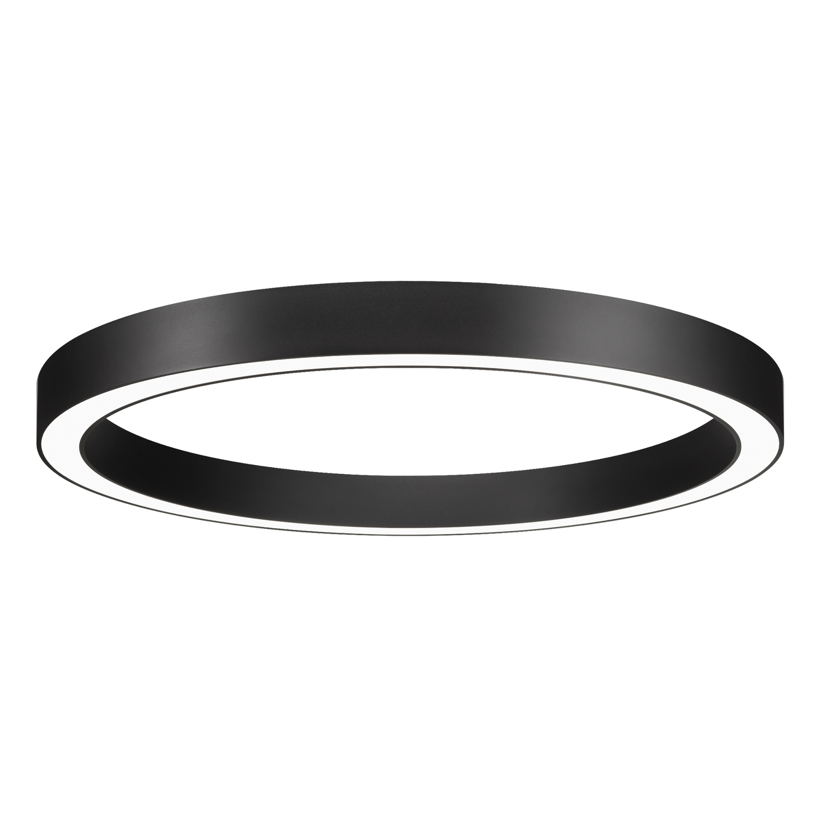 BRUMBERG Biro Circle Ring, Ø 45 cm, włącz/wyłącz, czarny, 4000 K