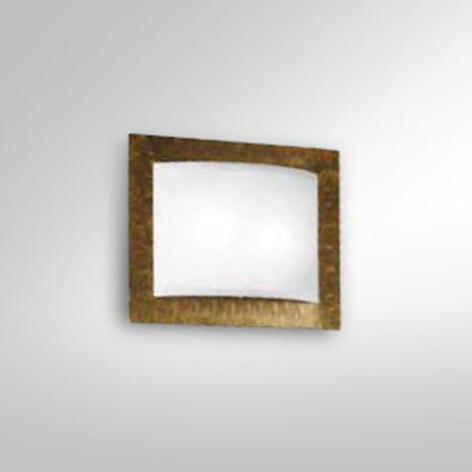 Wandleuchte Metwally, rost, 25 x 33 cm