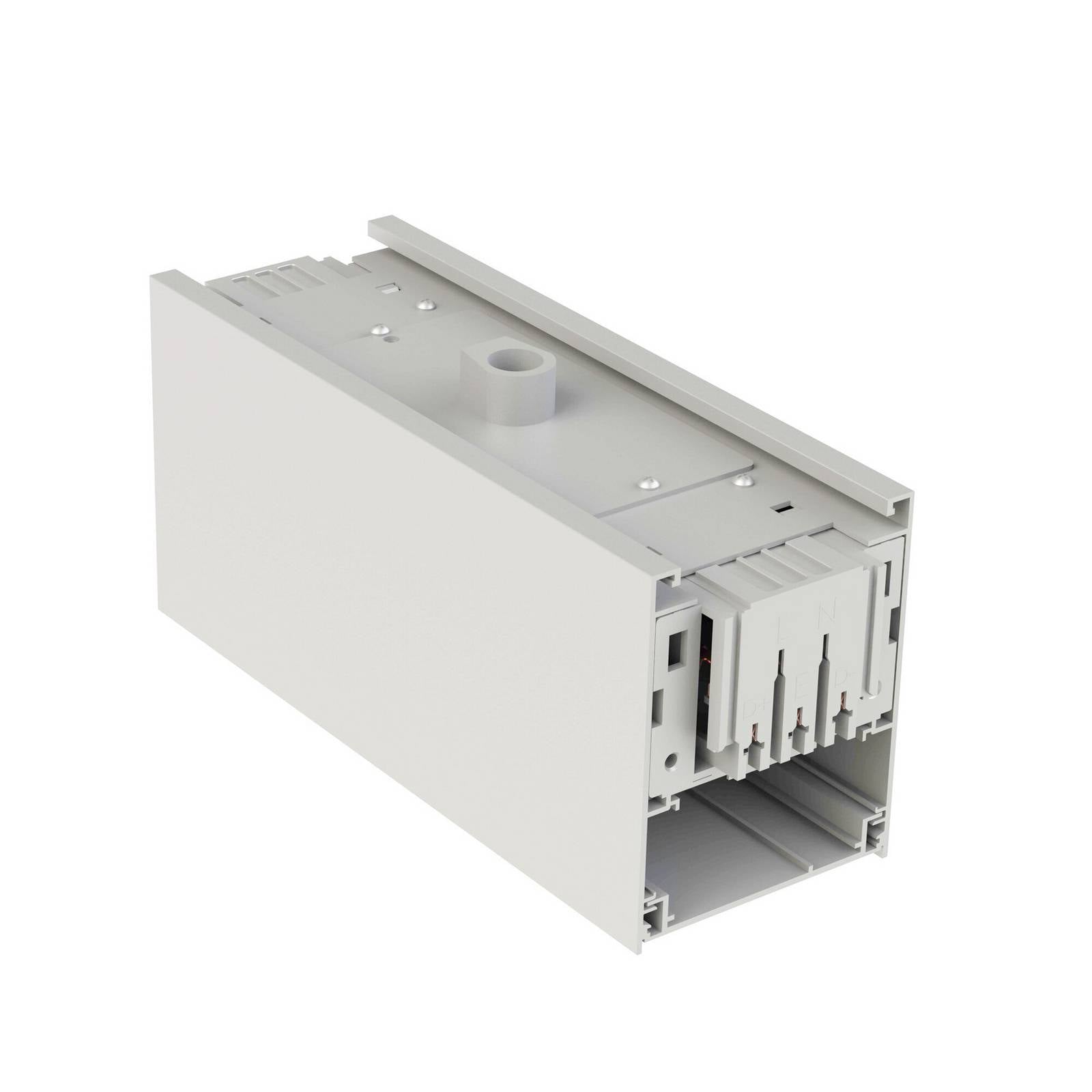 The Light Group SLC středové napájení Click, bílé, 16 cm, DALI, IP20