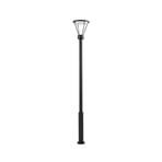 Elario LED Lampă de parc H222 Negru - Lucande