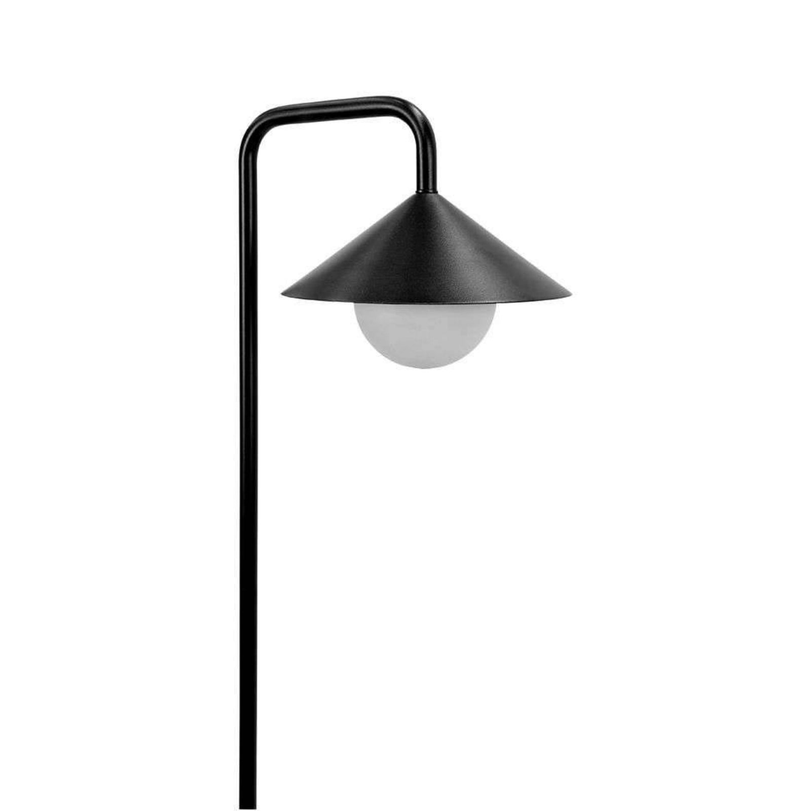 Nova LED-batteridriven tr&auml;dg&aring;rdslampa, matt svart Dyberg Larsen - Terrass - Skandinavisk - Metall - Med en ljusk&auml;lla